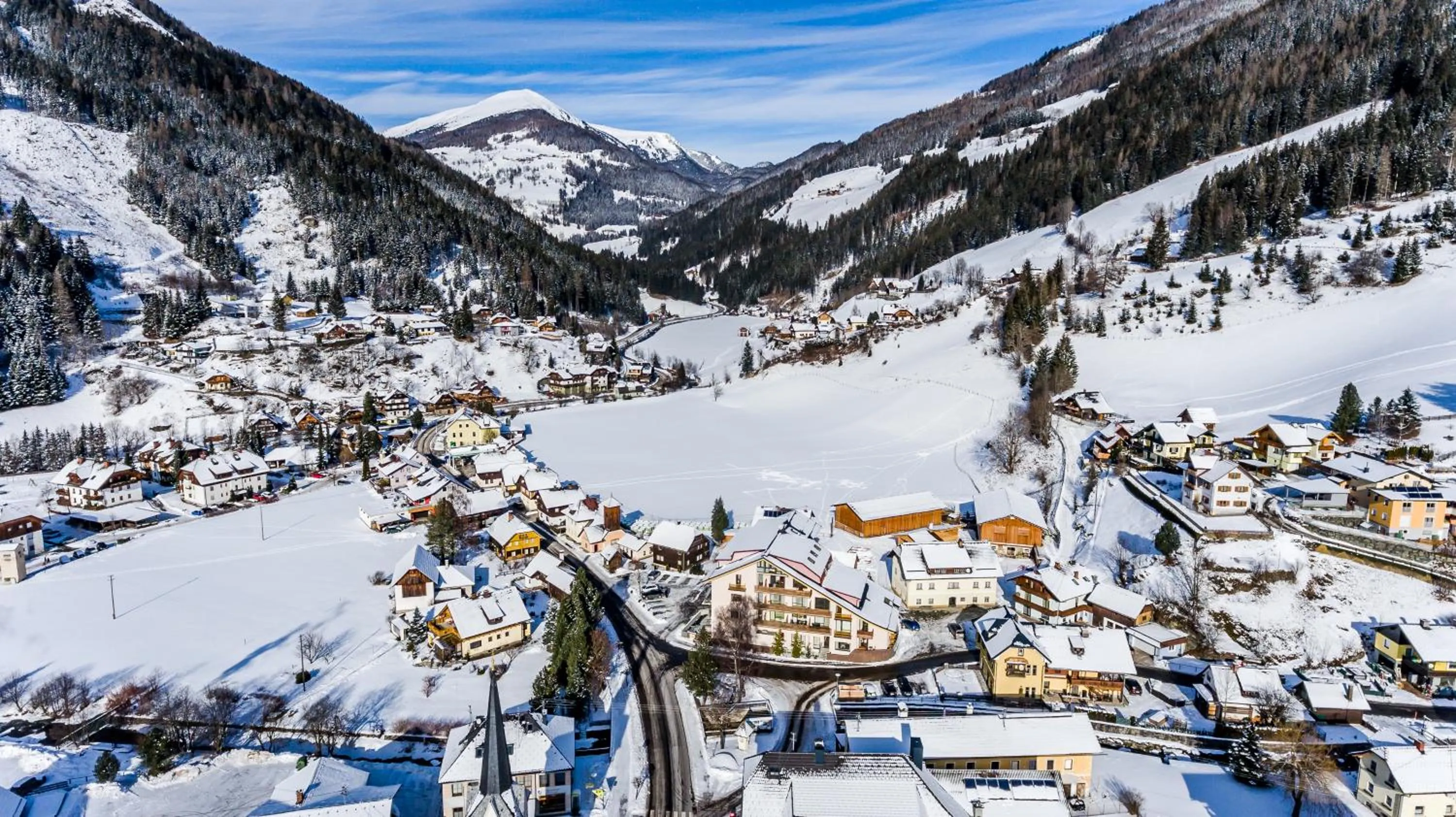 Mountain view in Quercus Appartements contactless check-in