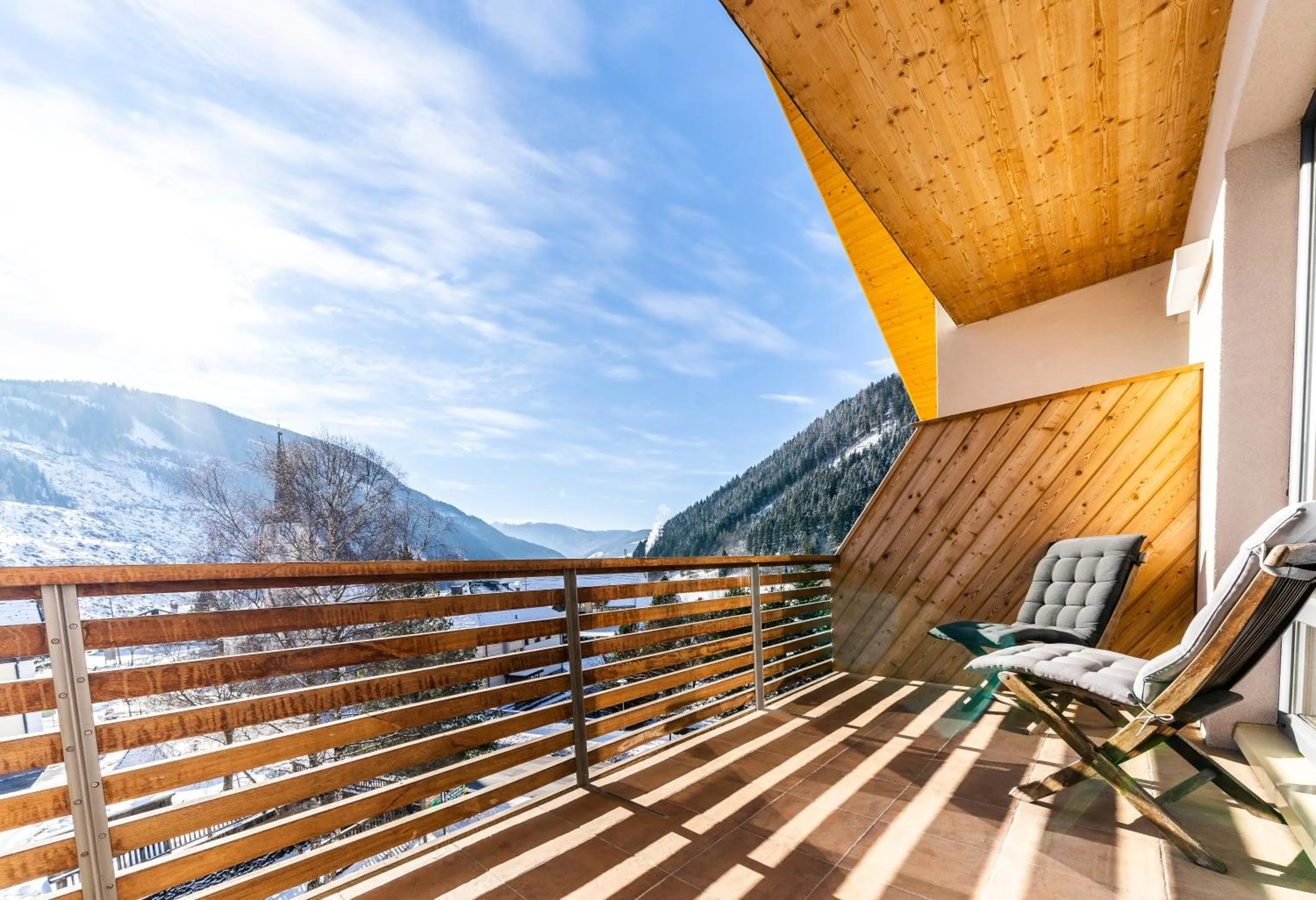 Mountain view in Quercus Appartements contactless check-in