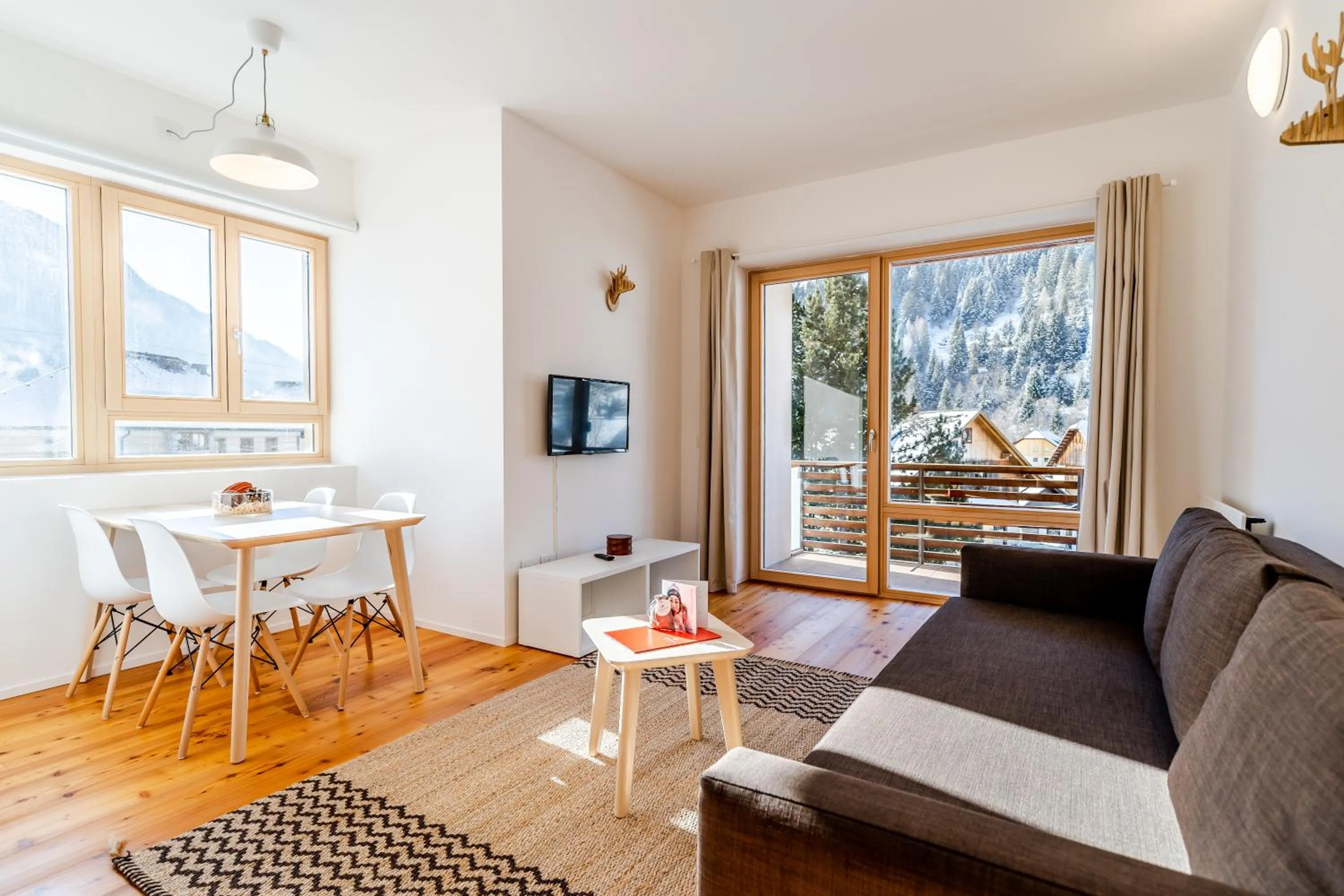 Living room in Quercus Appartements contactless check-in