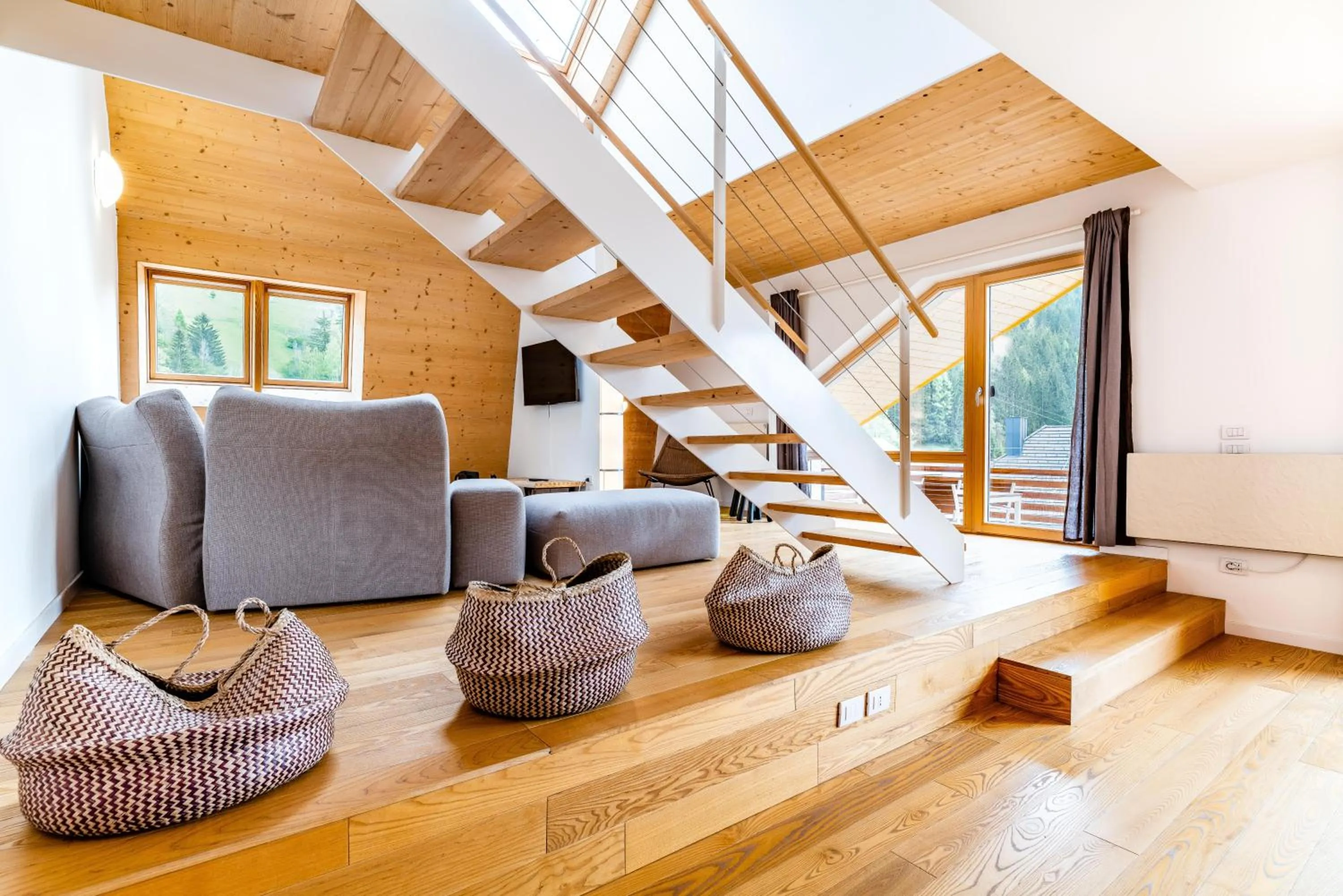 Living room in Quercus Appartements contactless check-in