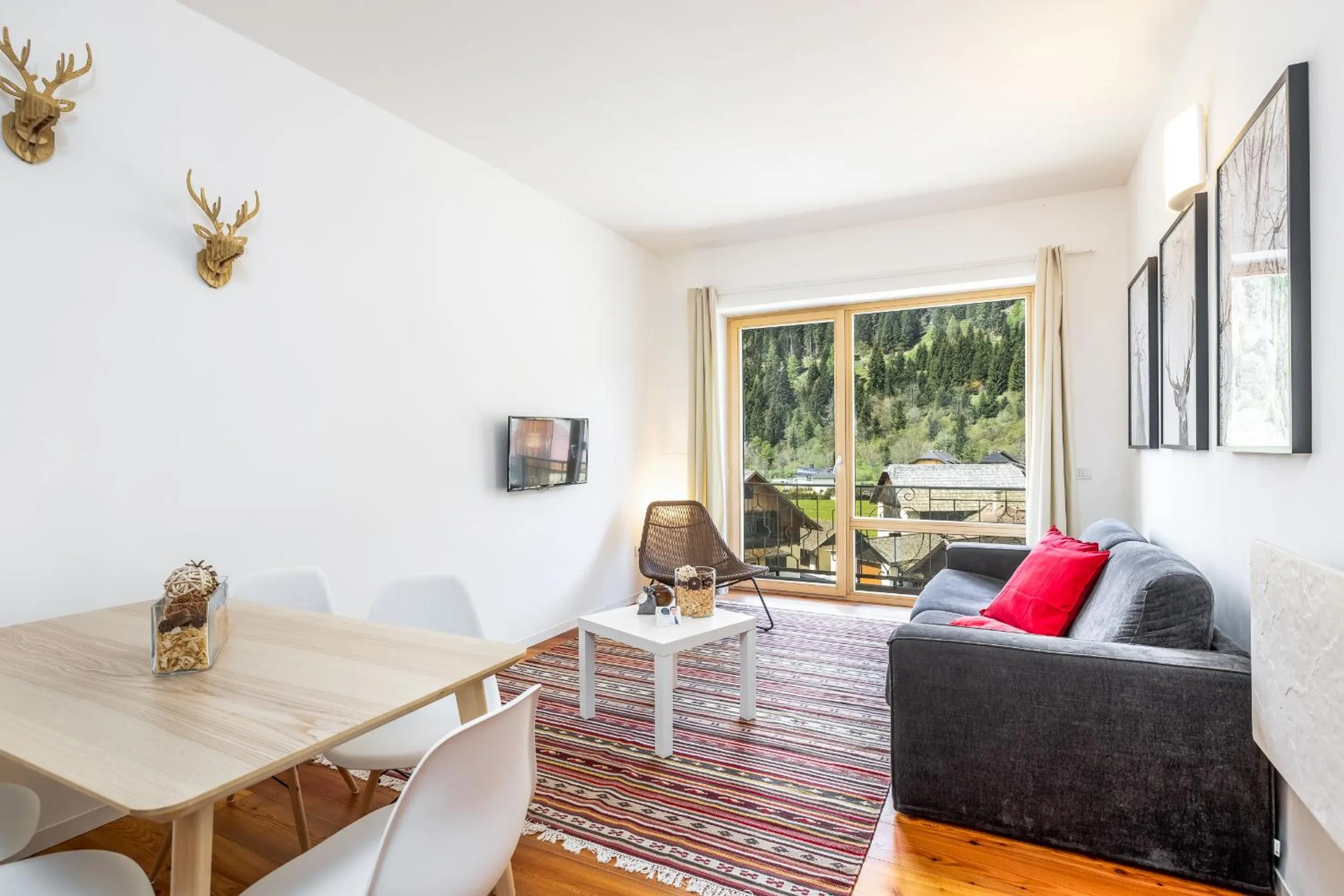 Living room in Quercus Appartements contactless check-in