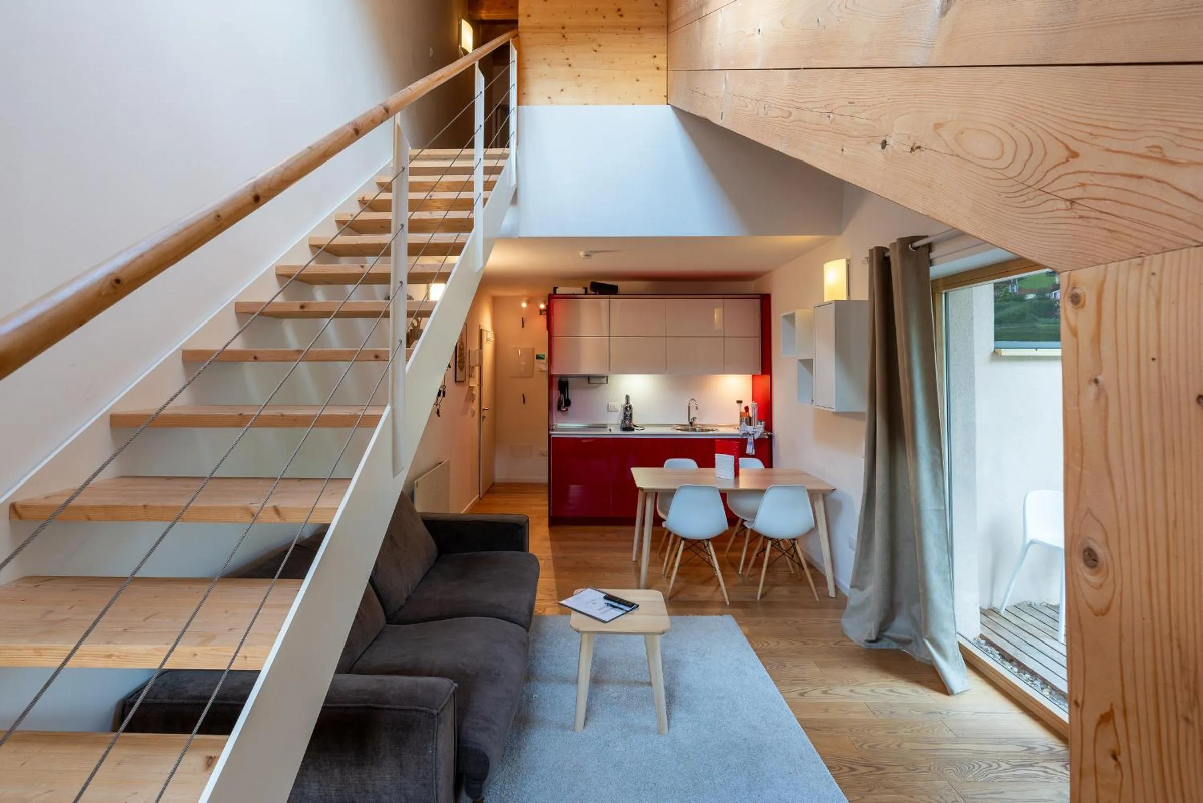 Living room in Quercus Appartements contactless check-in