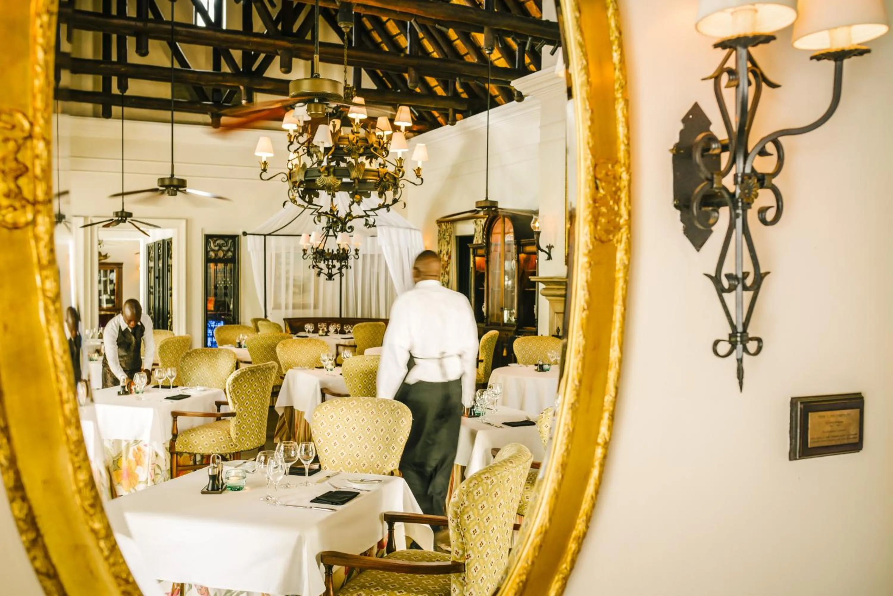 Restaurant/places to eat in Royal Livingstone Hotel by Anantara