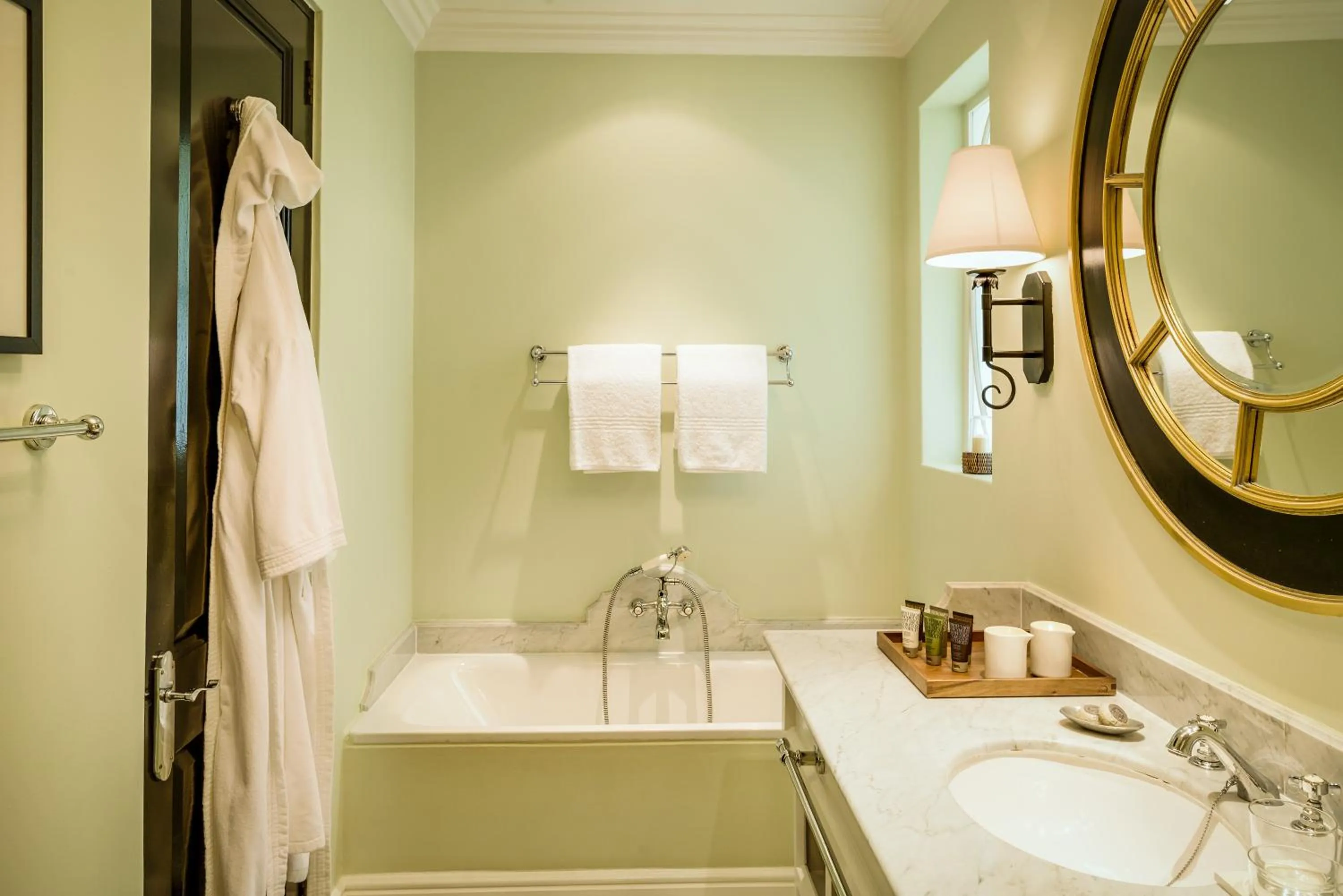 Shower in Royal Livingstone Hotel by Anantara