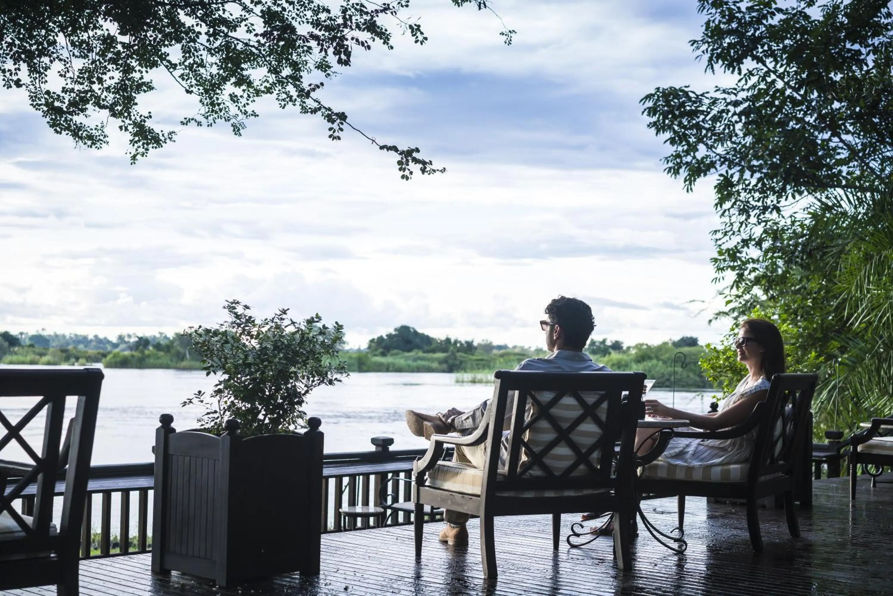 River view in Royal Livingstone Hotel by Anantara