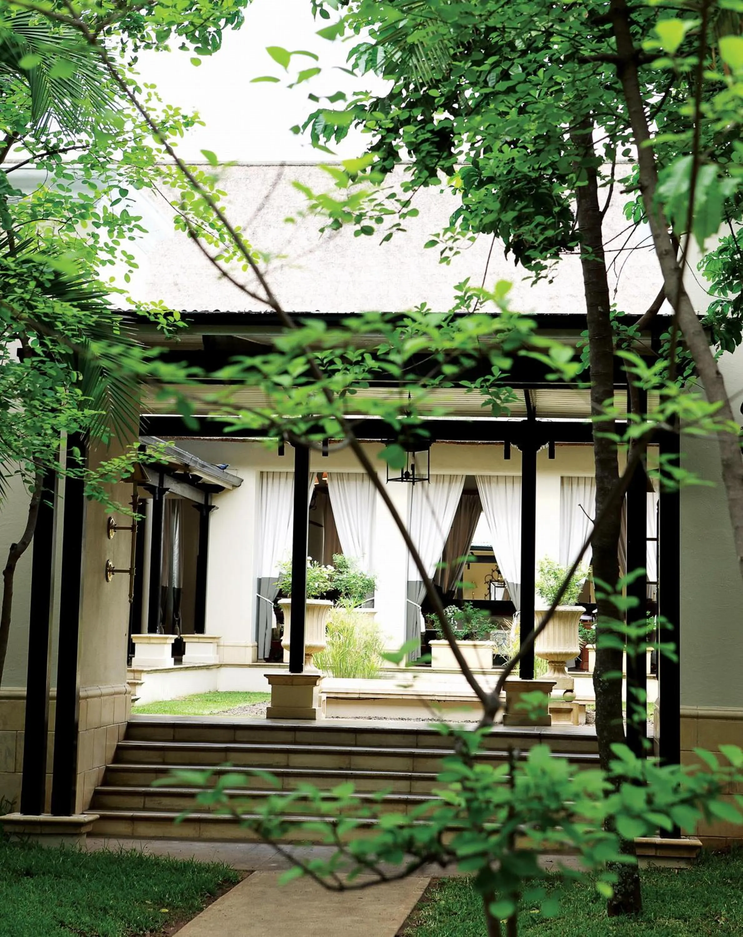 Garden in Royal Livingstone Hotel by Anantara