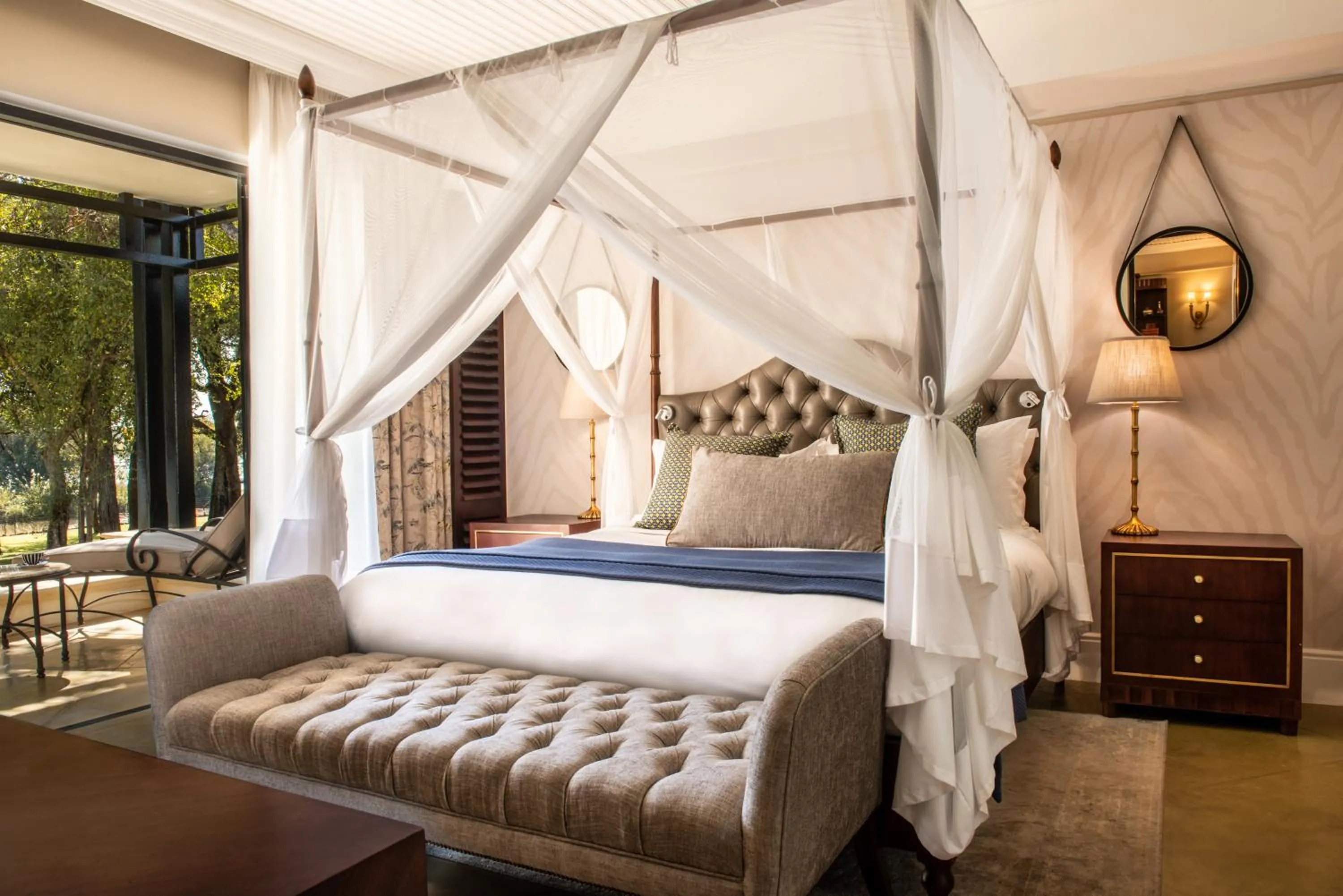 Bedroom, Bed in Royal Livingstone Hotel by Anantara