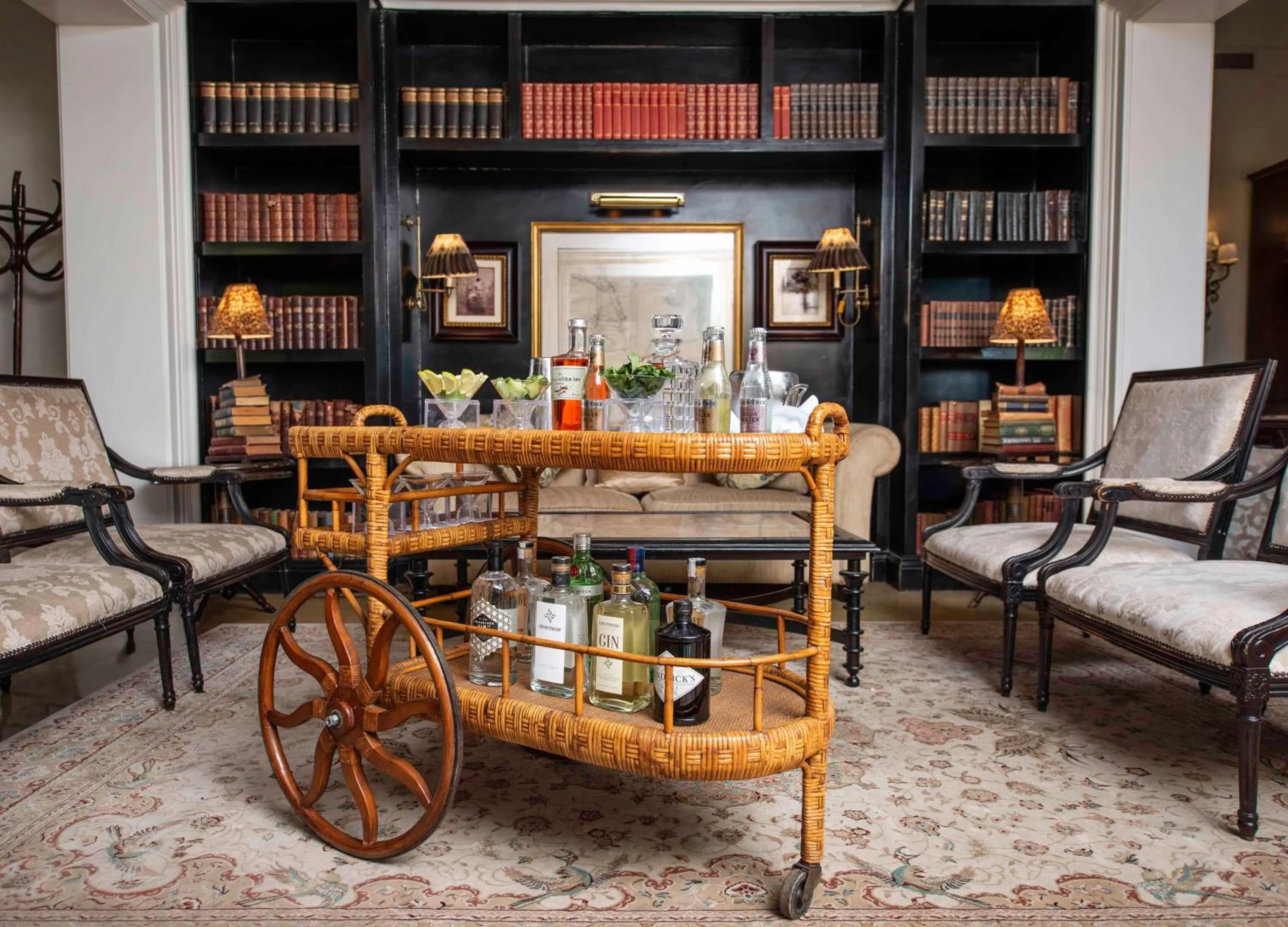 Lounge or bar in Royal Livingstone Hotel by Anantara