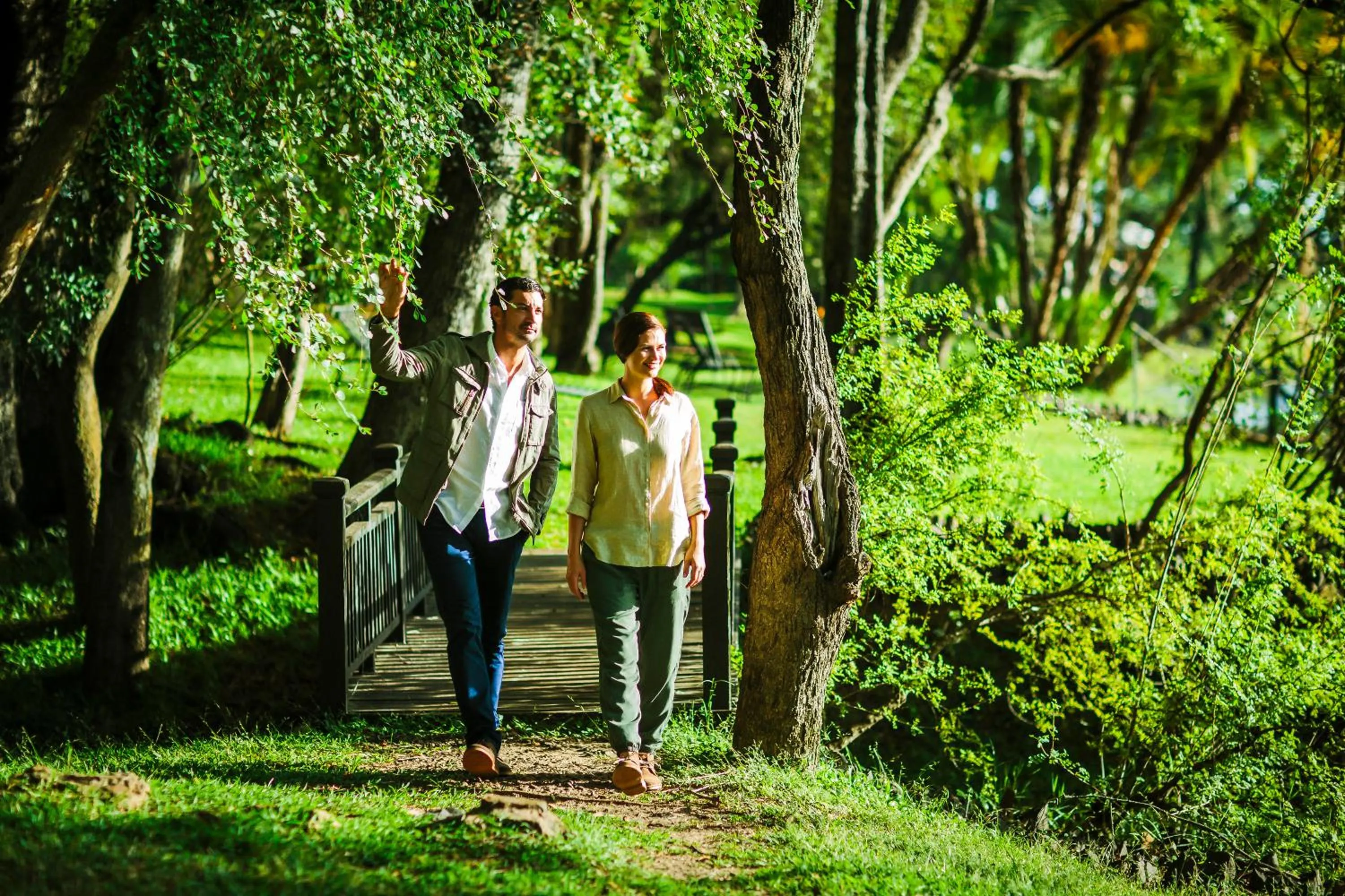 Garden in Royal Livingstone Hotel by Anantara