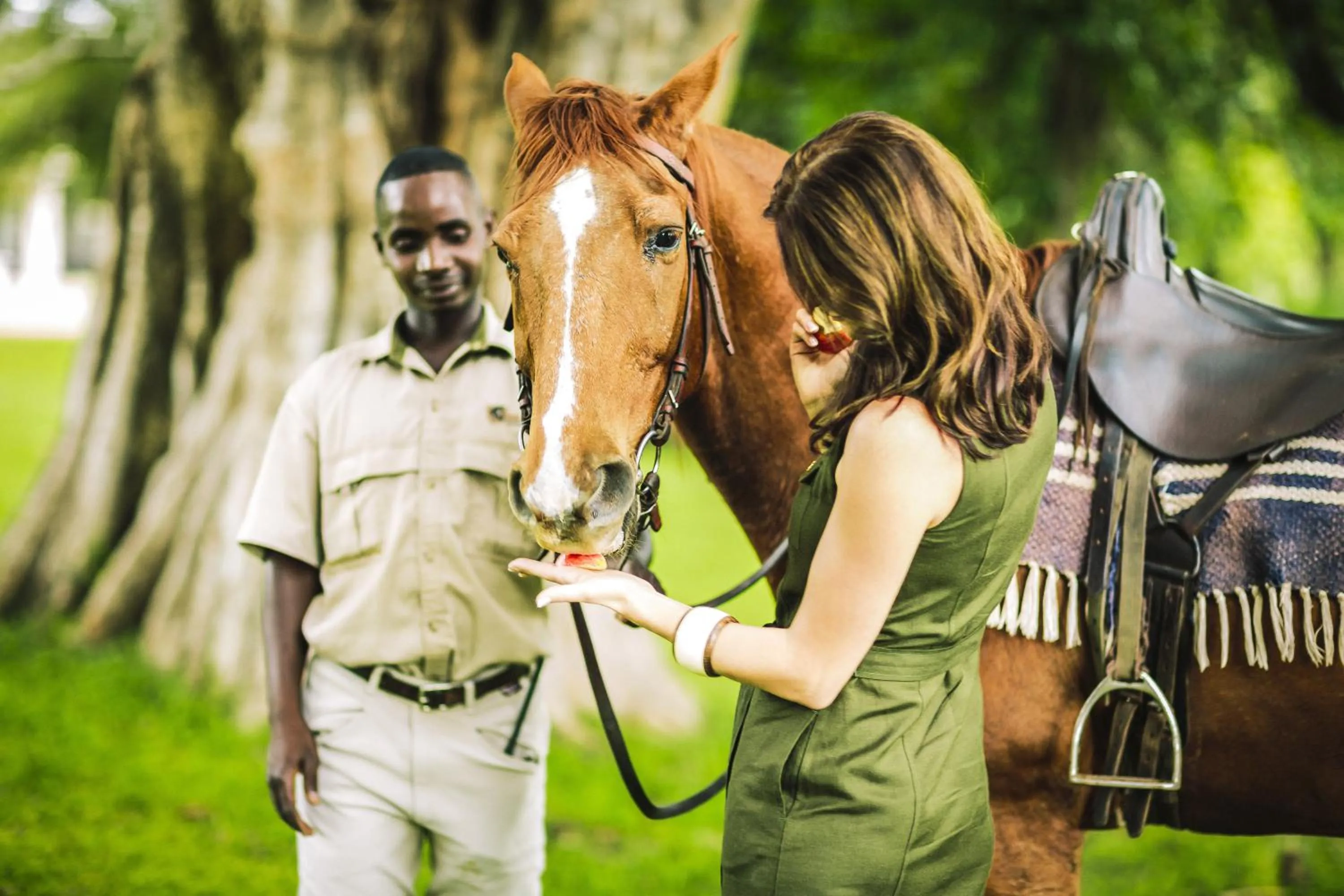 Horse-riding in Royal Livingstone Hotel by Anantara