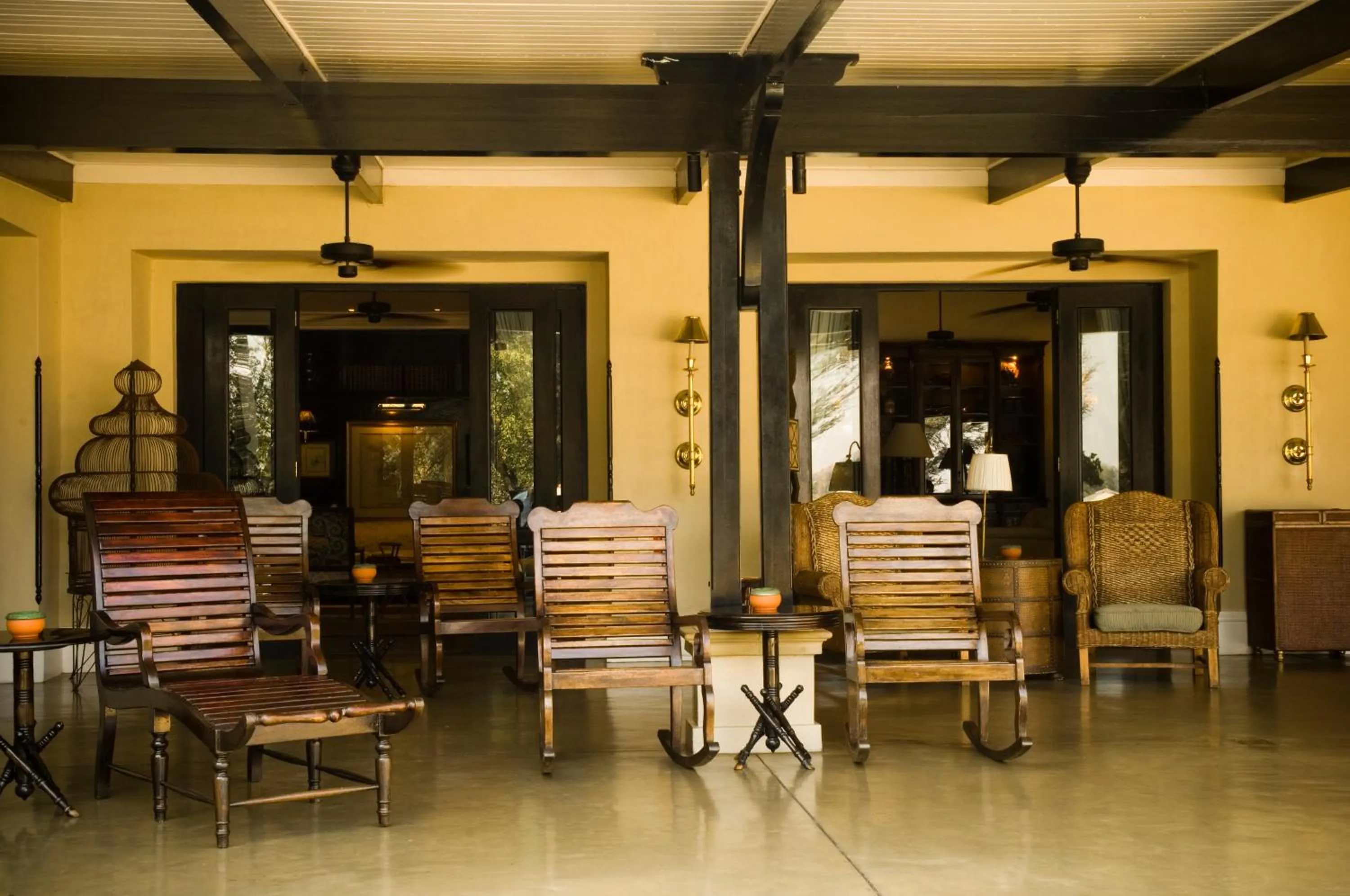 Balcony/Terrace in Royal Livingstone Hotel by Anantara