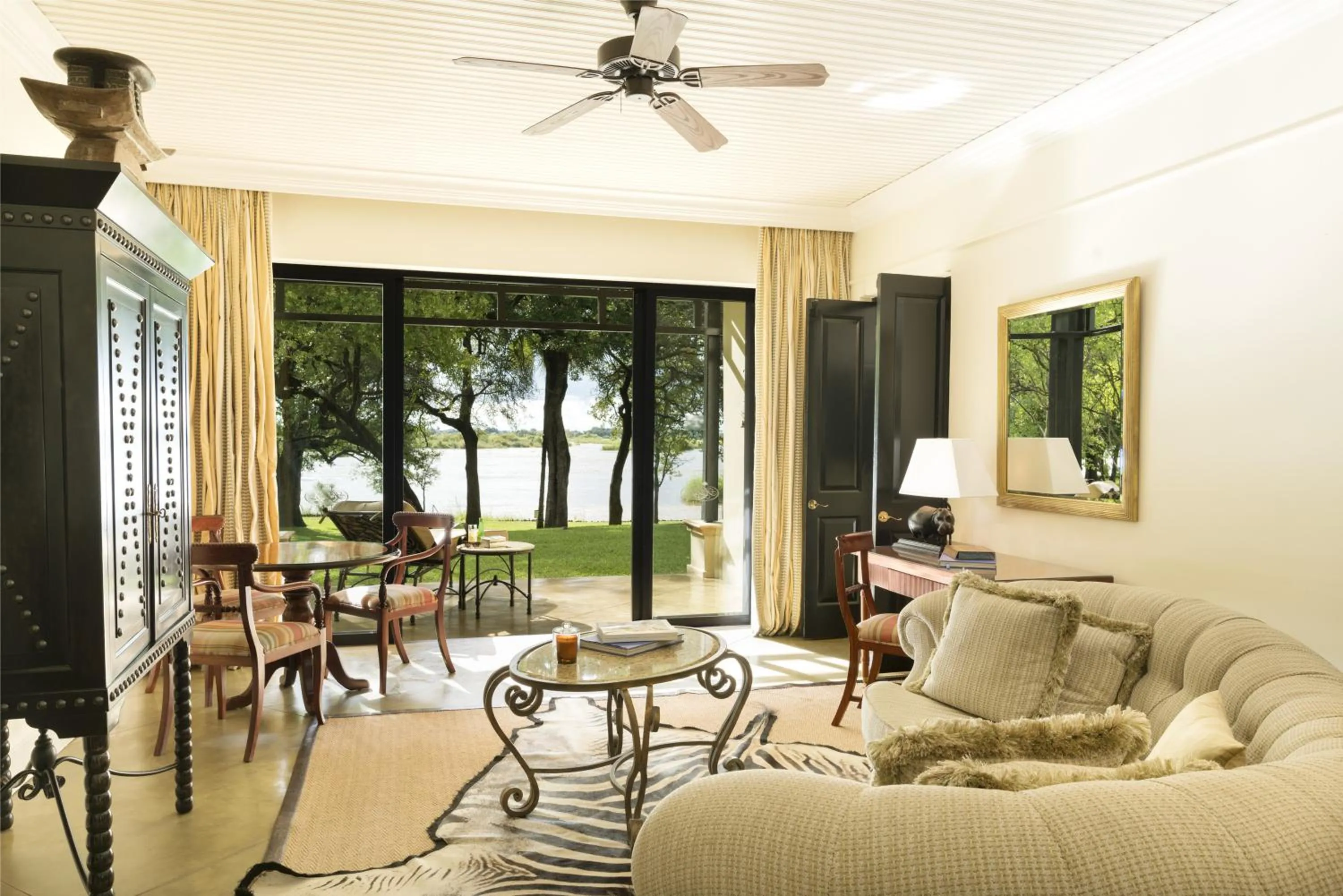 Decorative detail in Royal Livingstone Hotel by Anantara