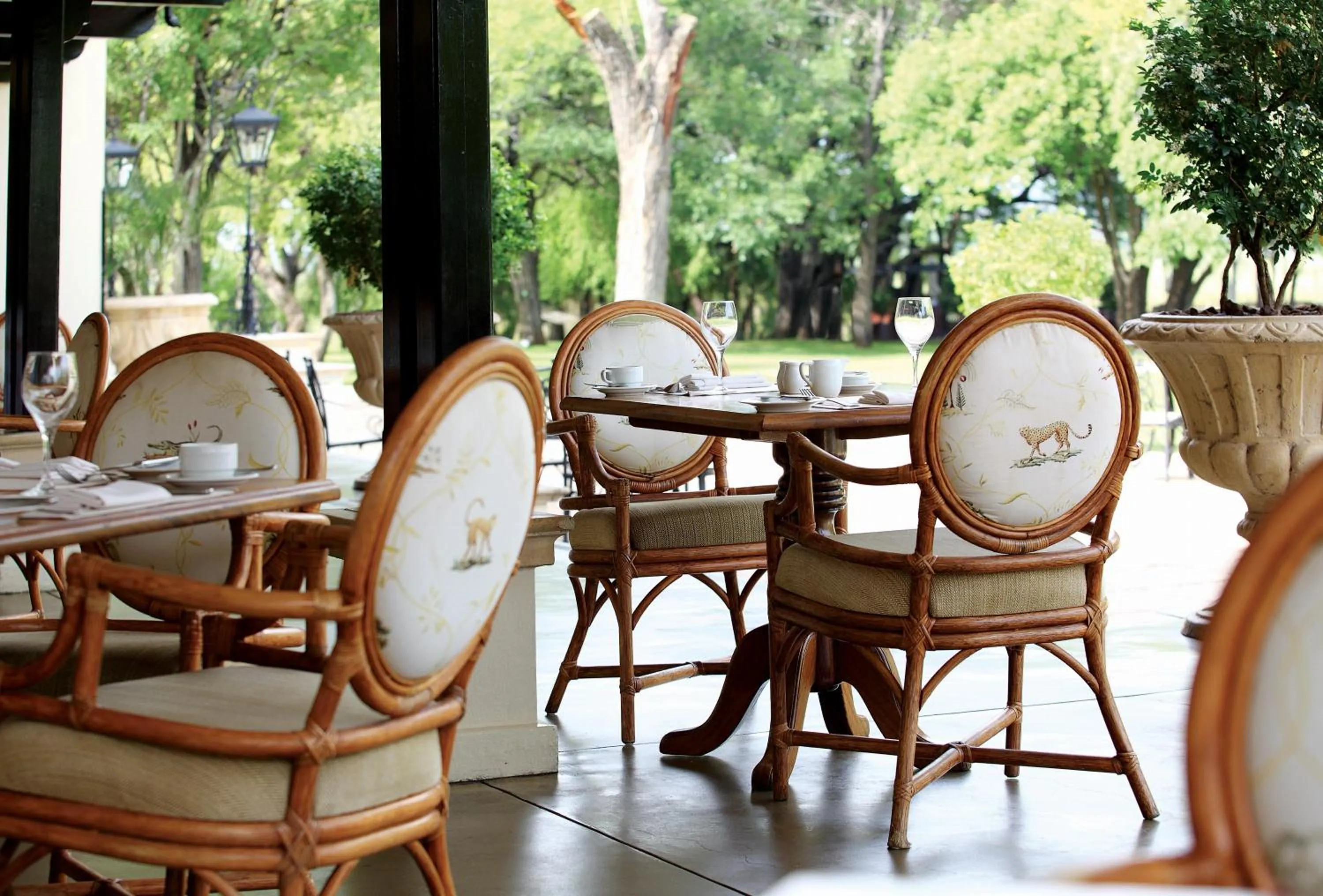 Restaurant/places to eat in Royal Livingstone Hotel by Anantara