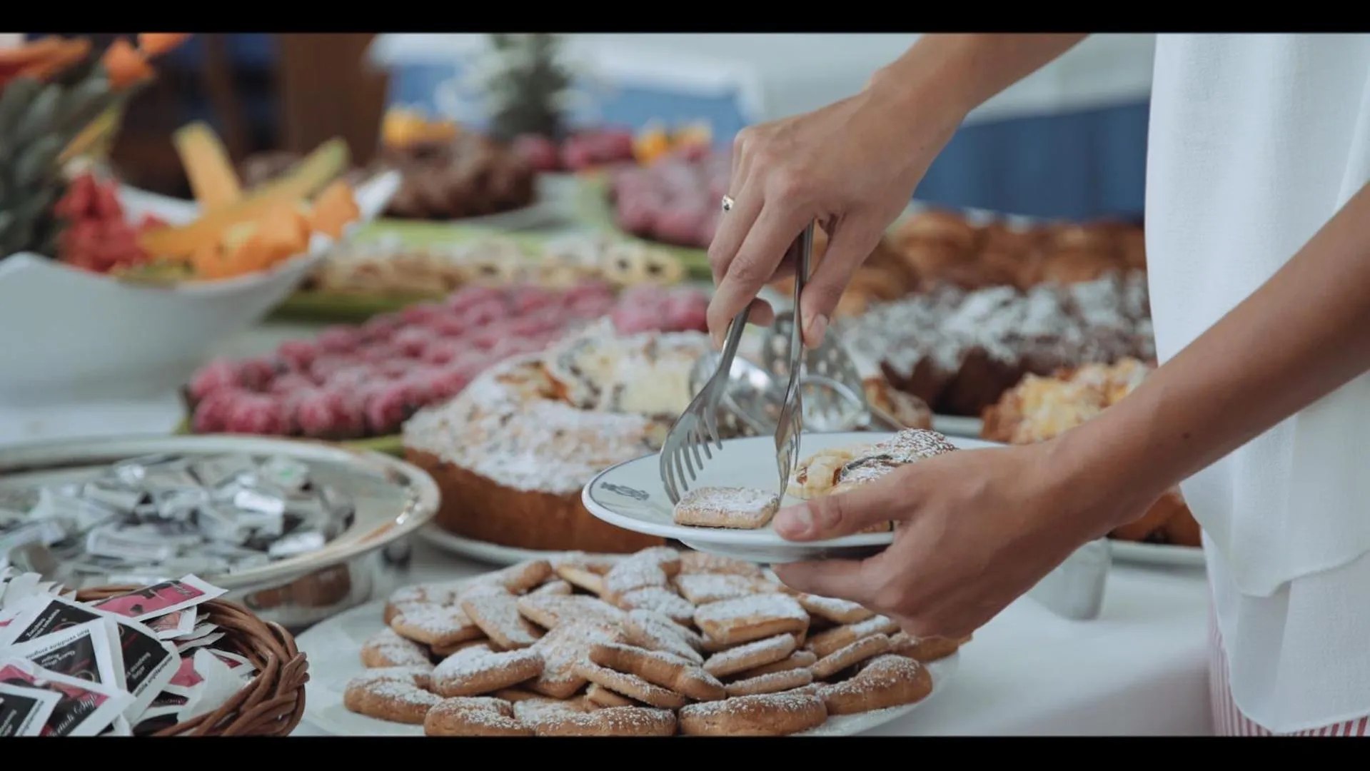 Breakfast in Grand Hotel Excelsior