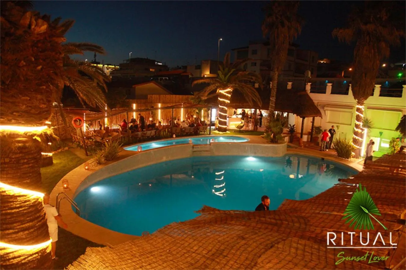 Pool view in RITUAL SUNSET LOVER