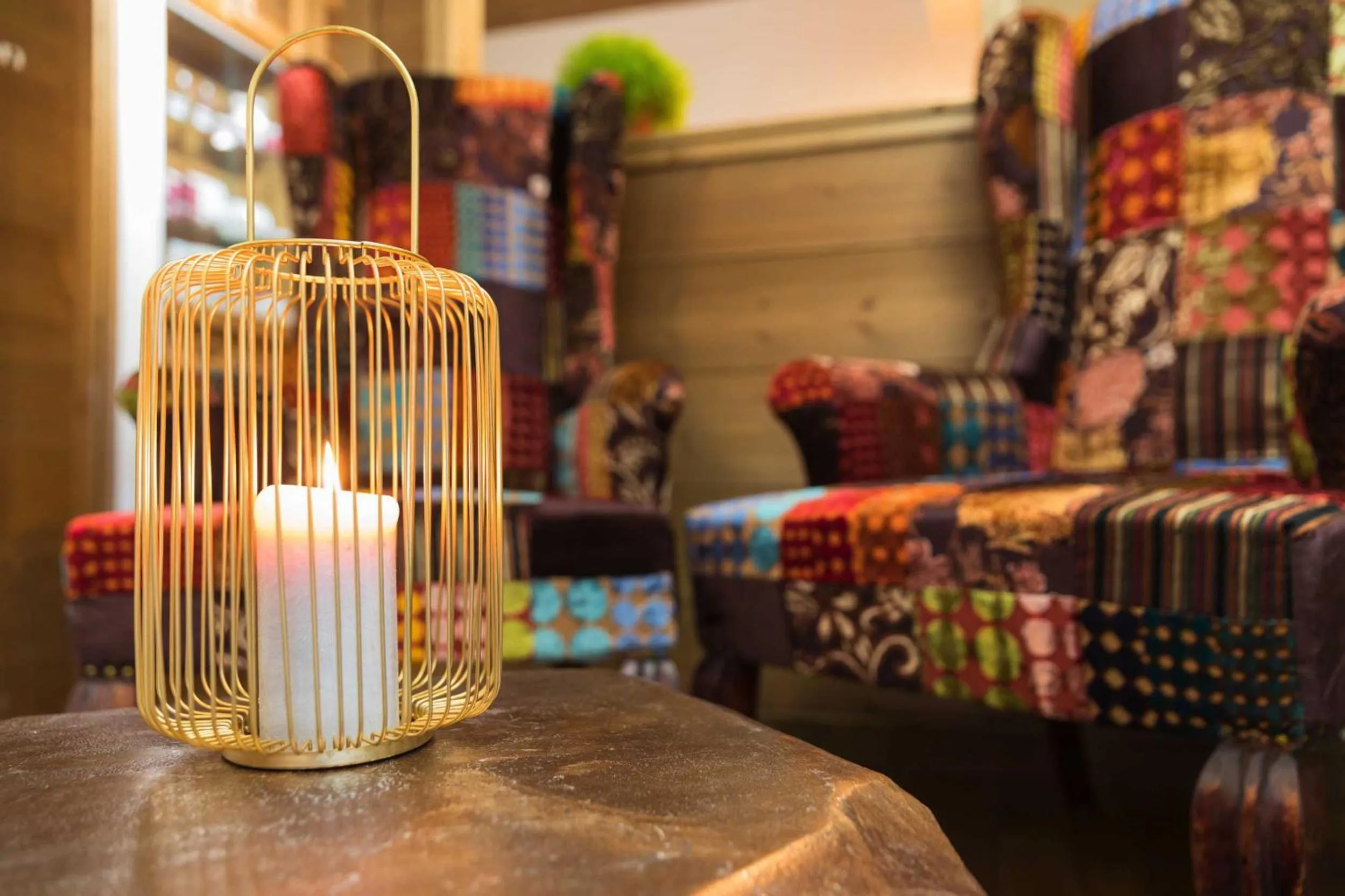 Lobby or reception in La Maison Rouge