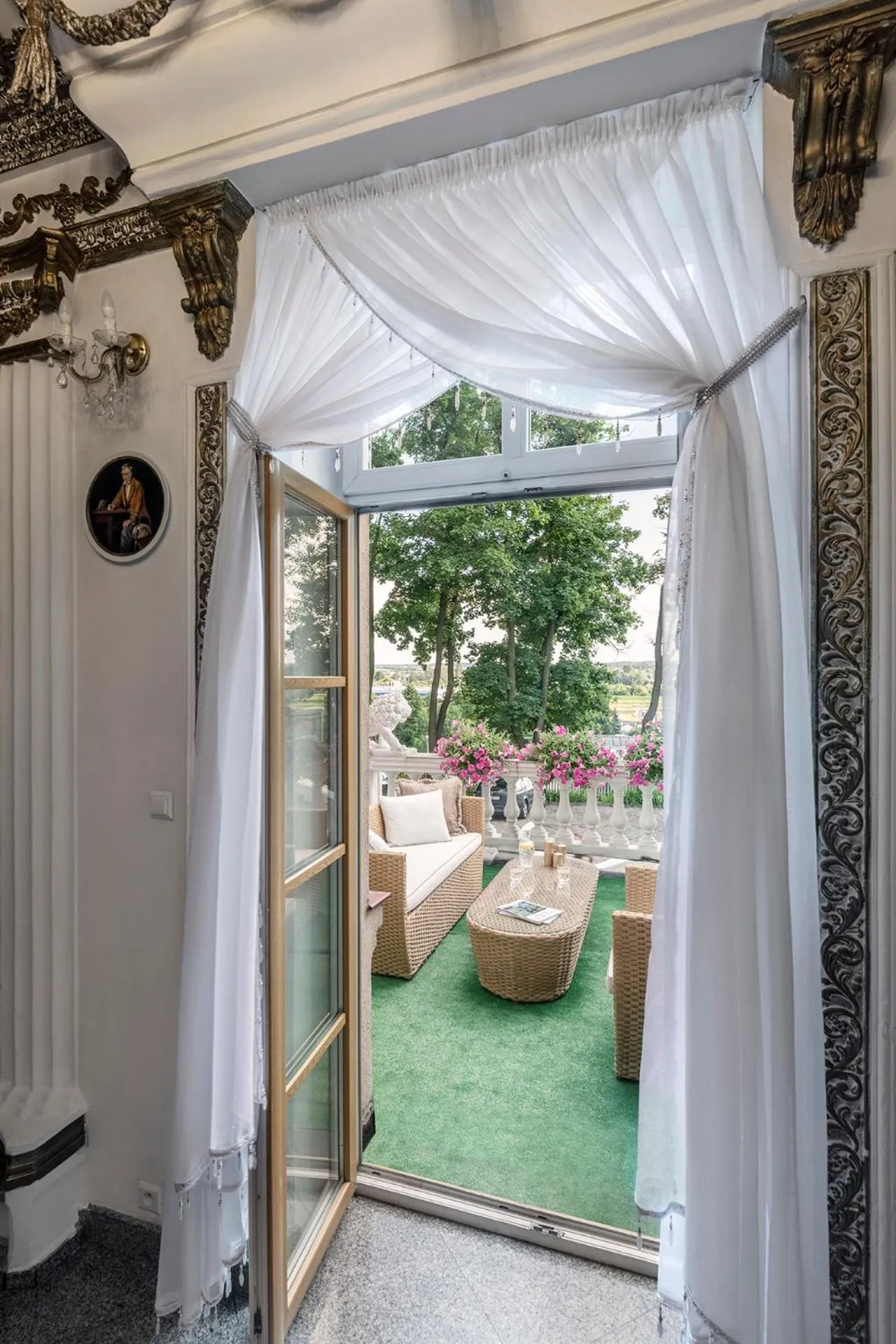 Patio in Tarnovsky Hotel, Resort & SPA