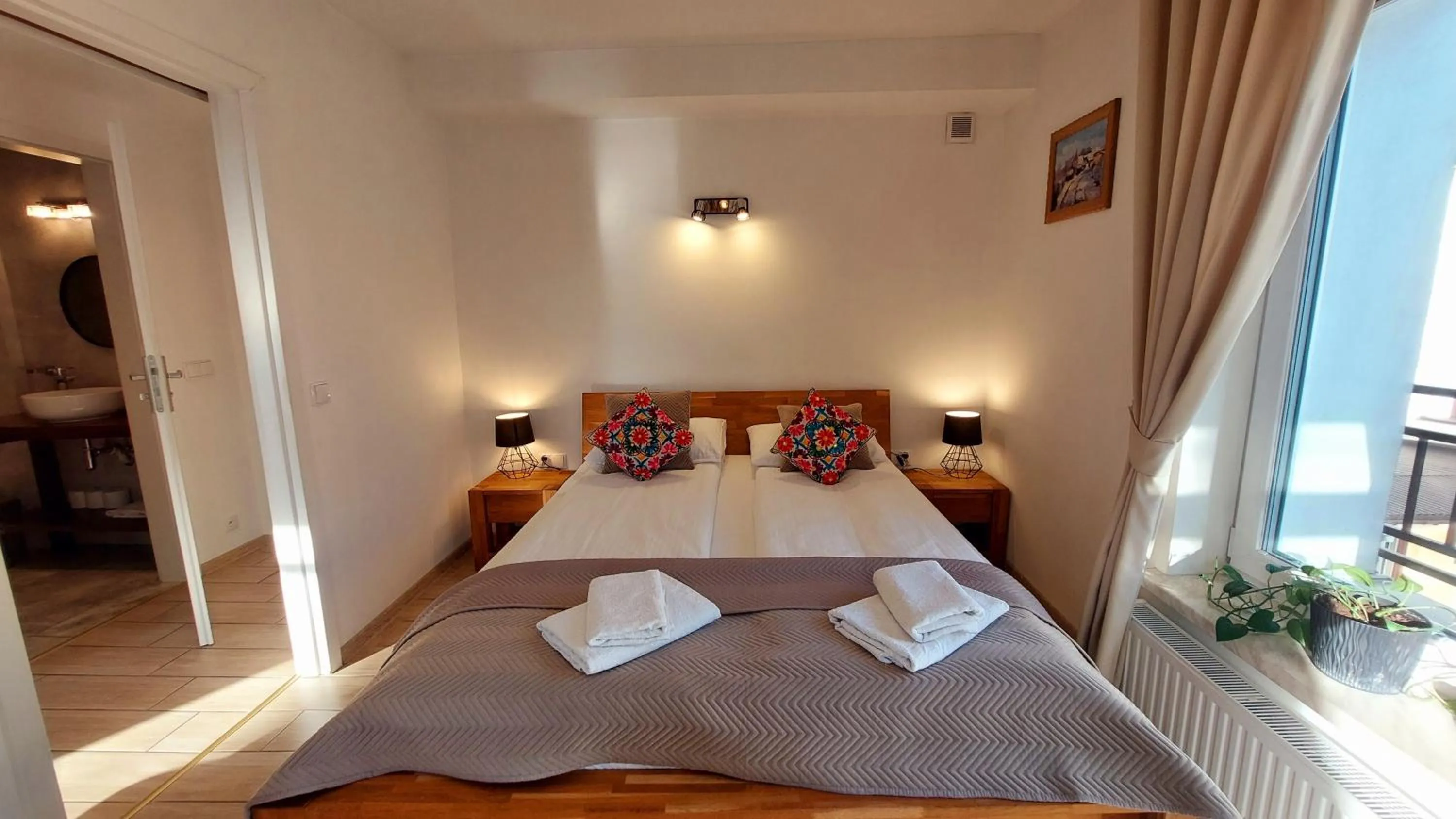 Bed in Apartamenty Biała Perła