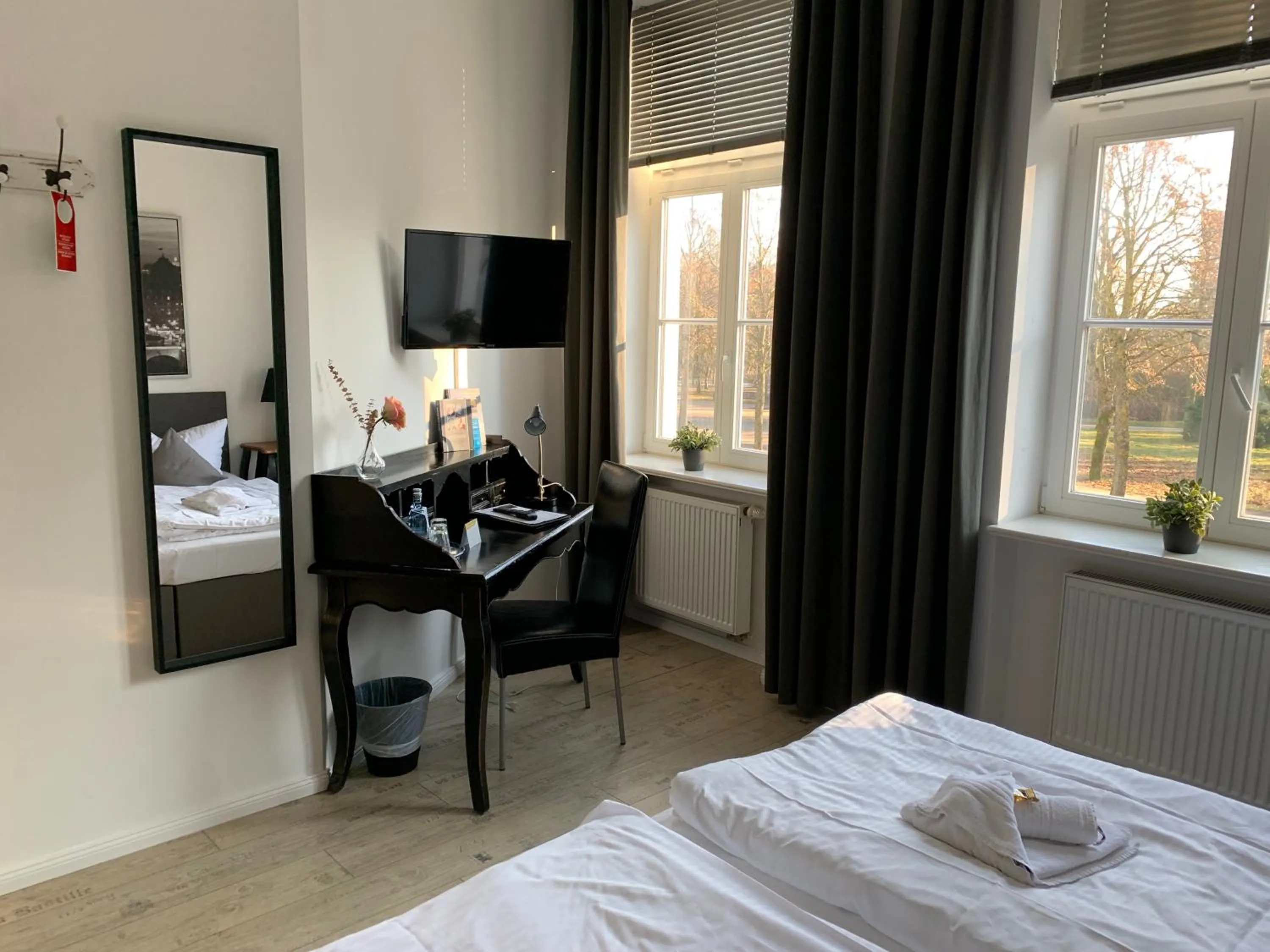 Bed in Parkhotel Putbus Superior International