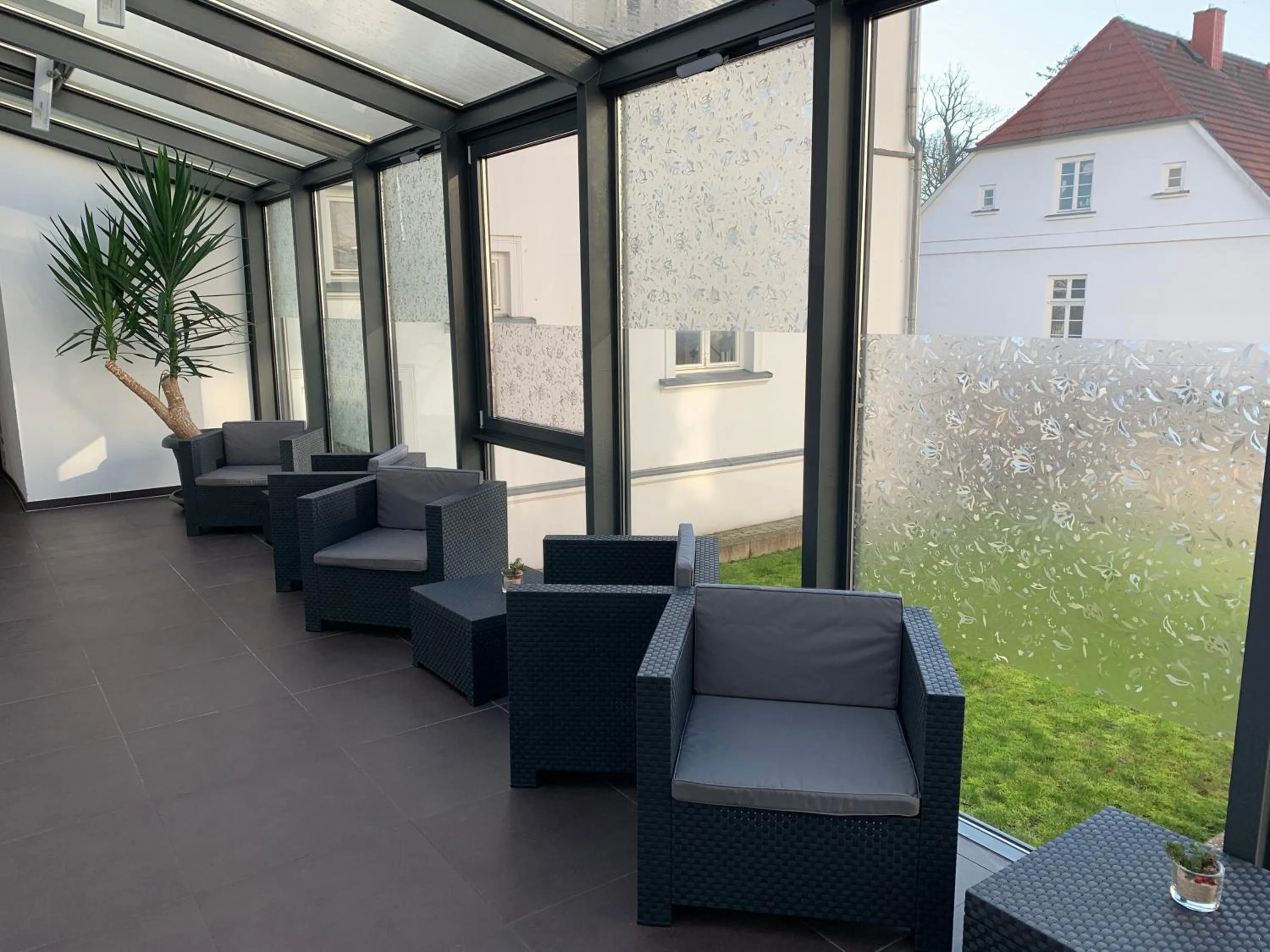 Lounge or bar in Parkhotel Putbus Superior International