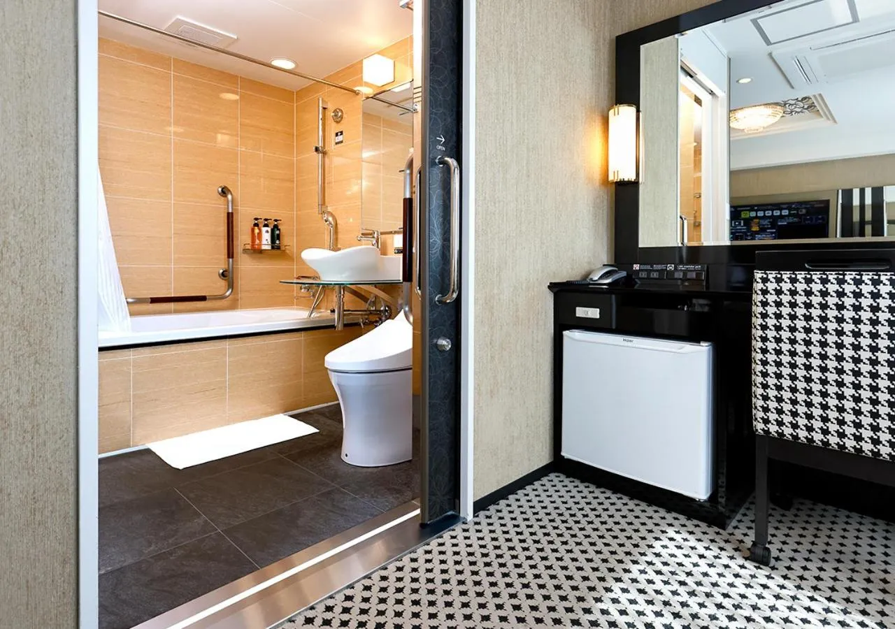 Bathroom in APA Hotel Saitama Higashimatsuyama Ekimae