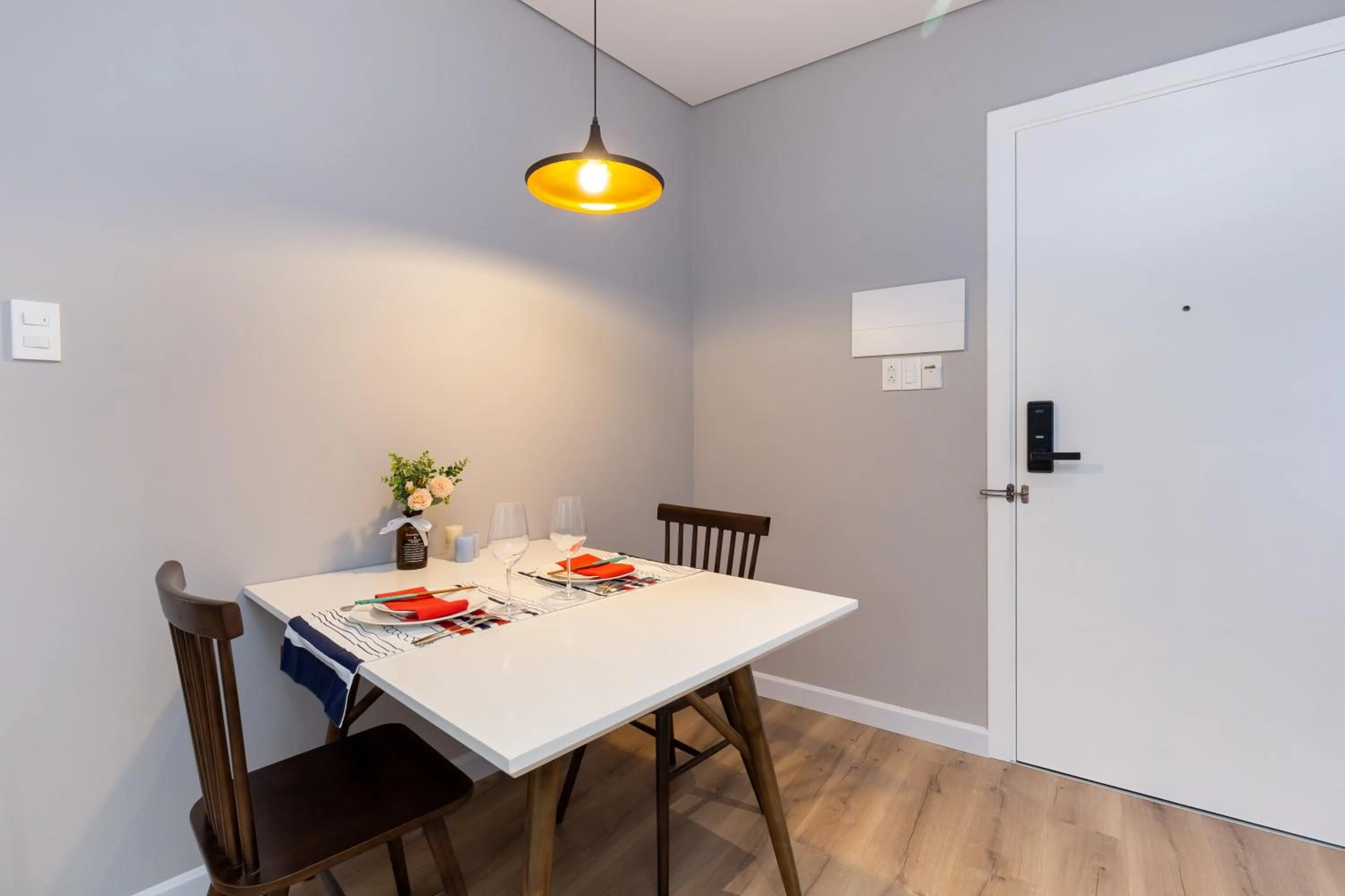 Dining area in Cozrum Homes - Premier Residence