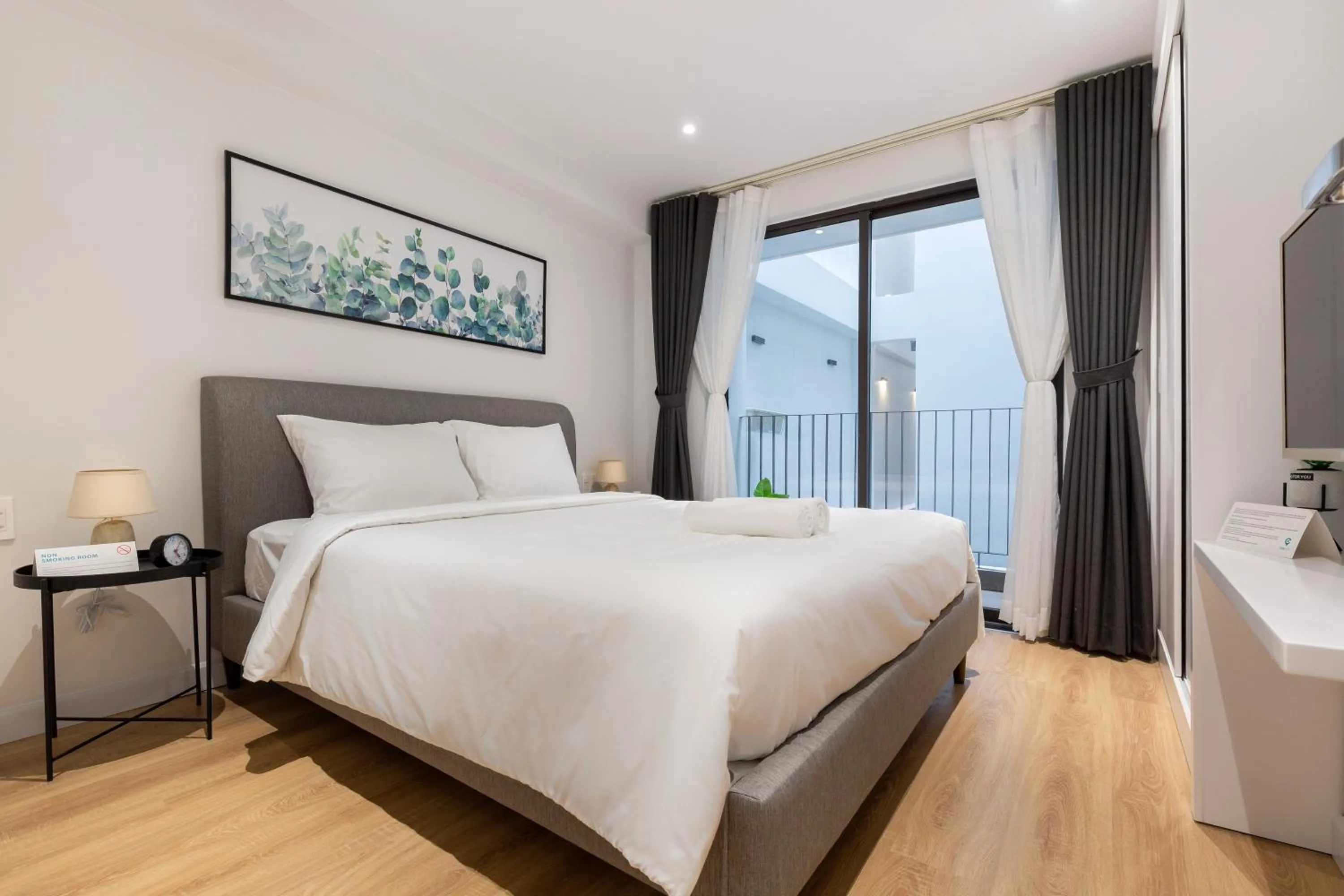 Bedroom, Bed in Cozrum Homes - Premier Residence