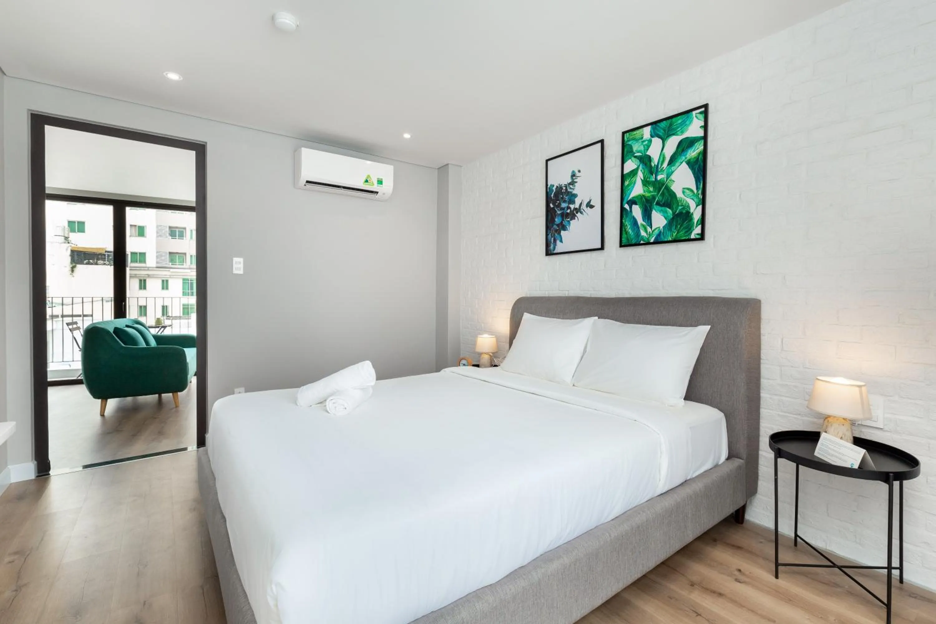 Bedroom, Bed in Cozrum Homes - Premier Residence