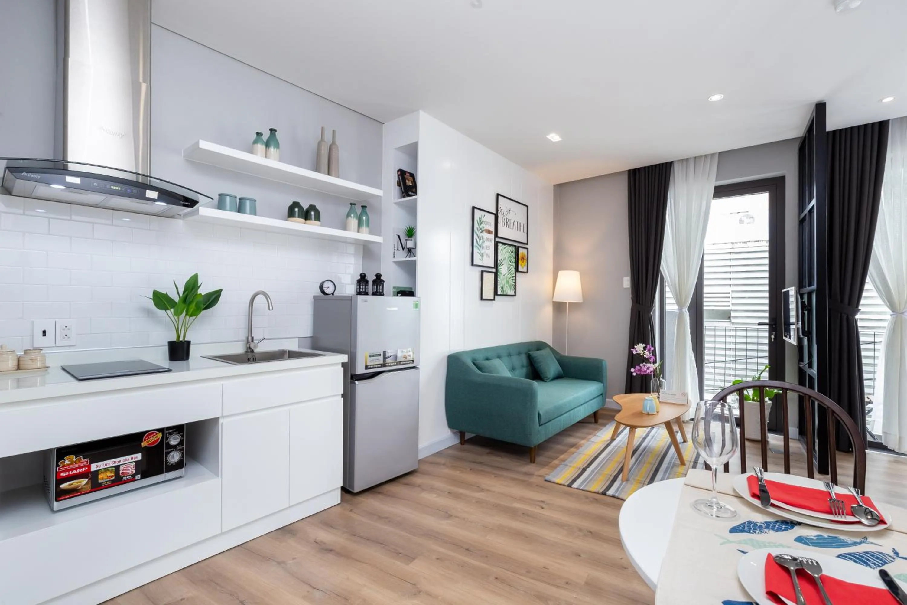 Living room in Cozrum Homes - Premier Residence