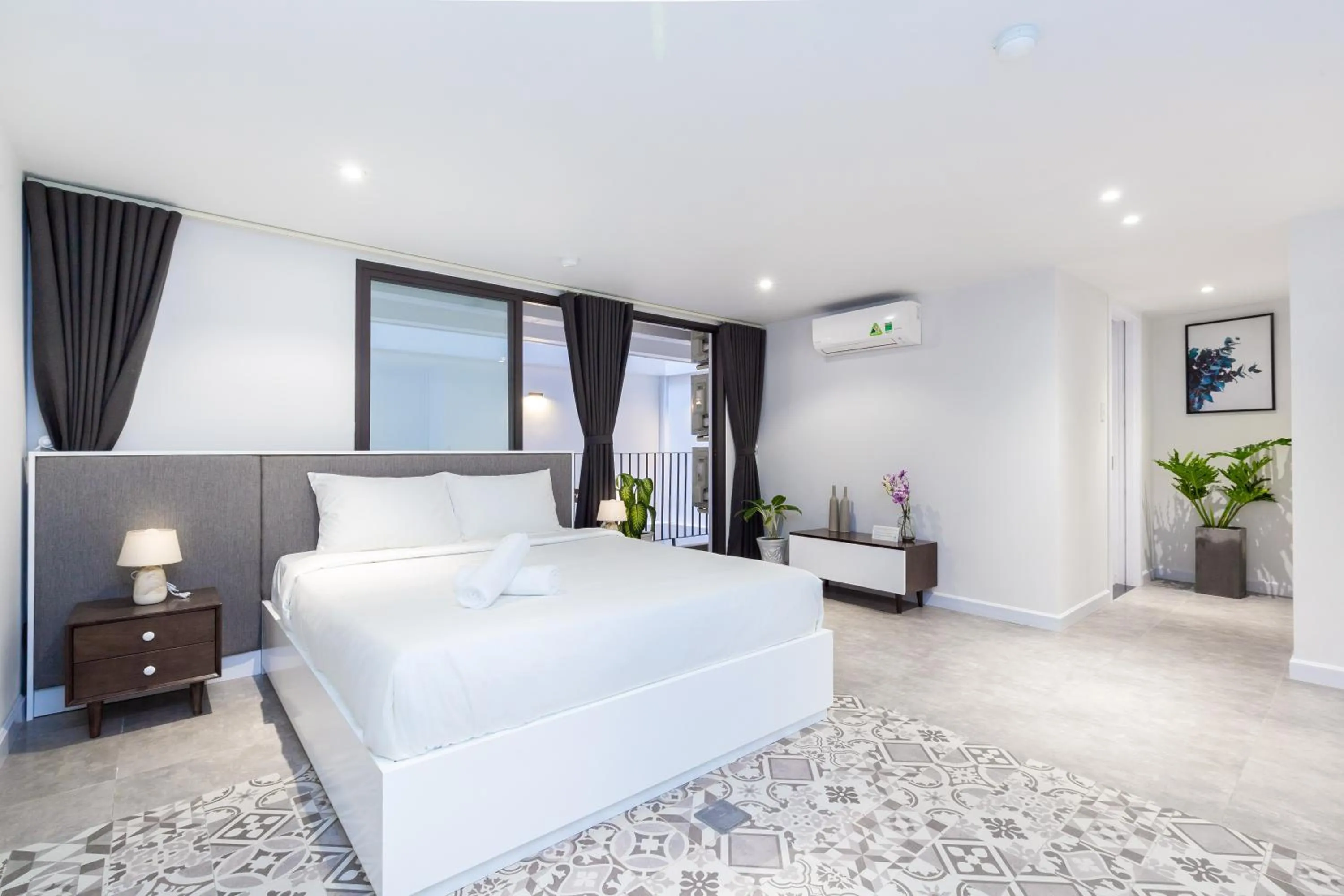 Photo of the whole room, Bed in Cozrum Homes - Premier Residence