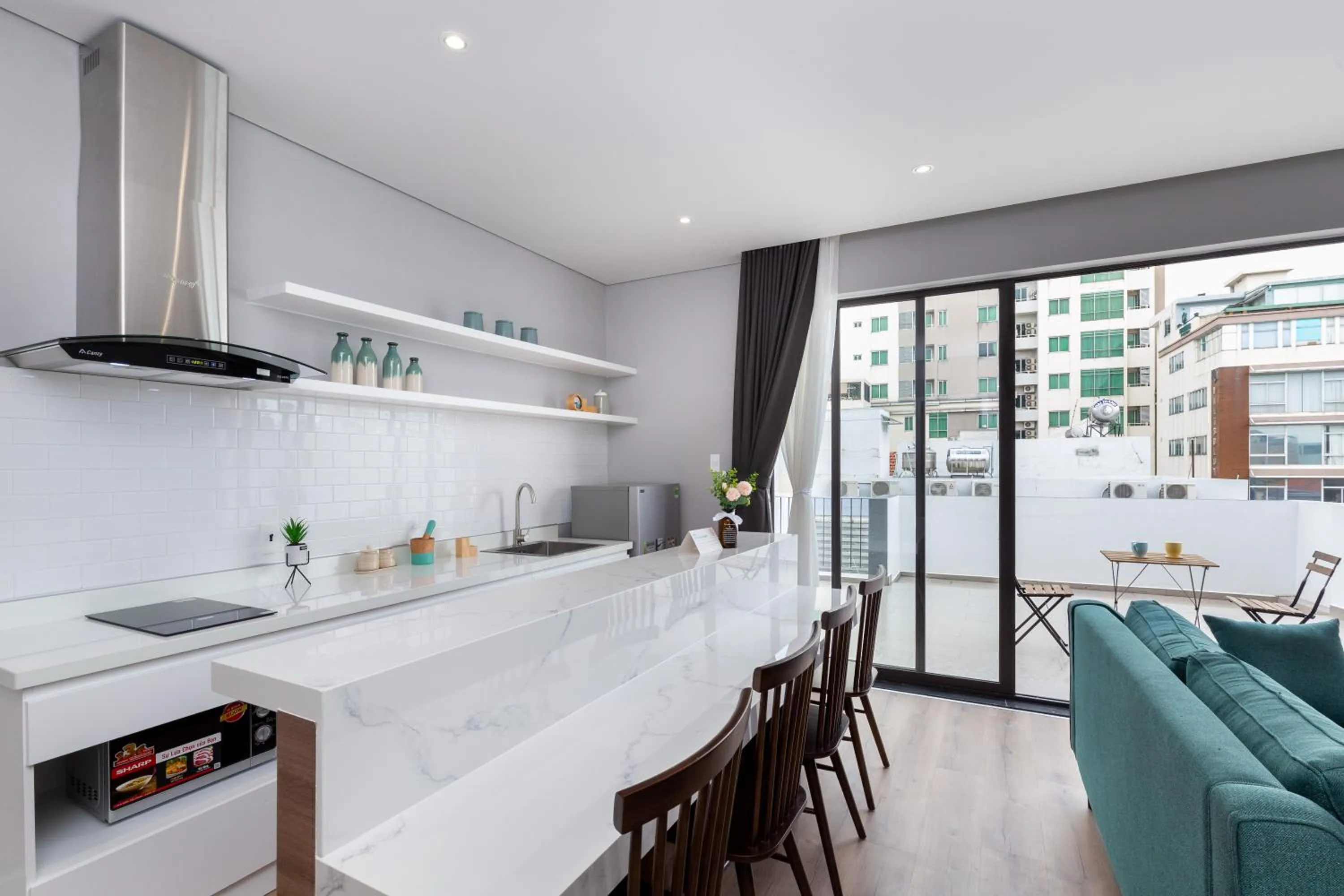 Kitchen or kitchenette in Cozrum Homes - Premier Residence