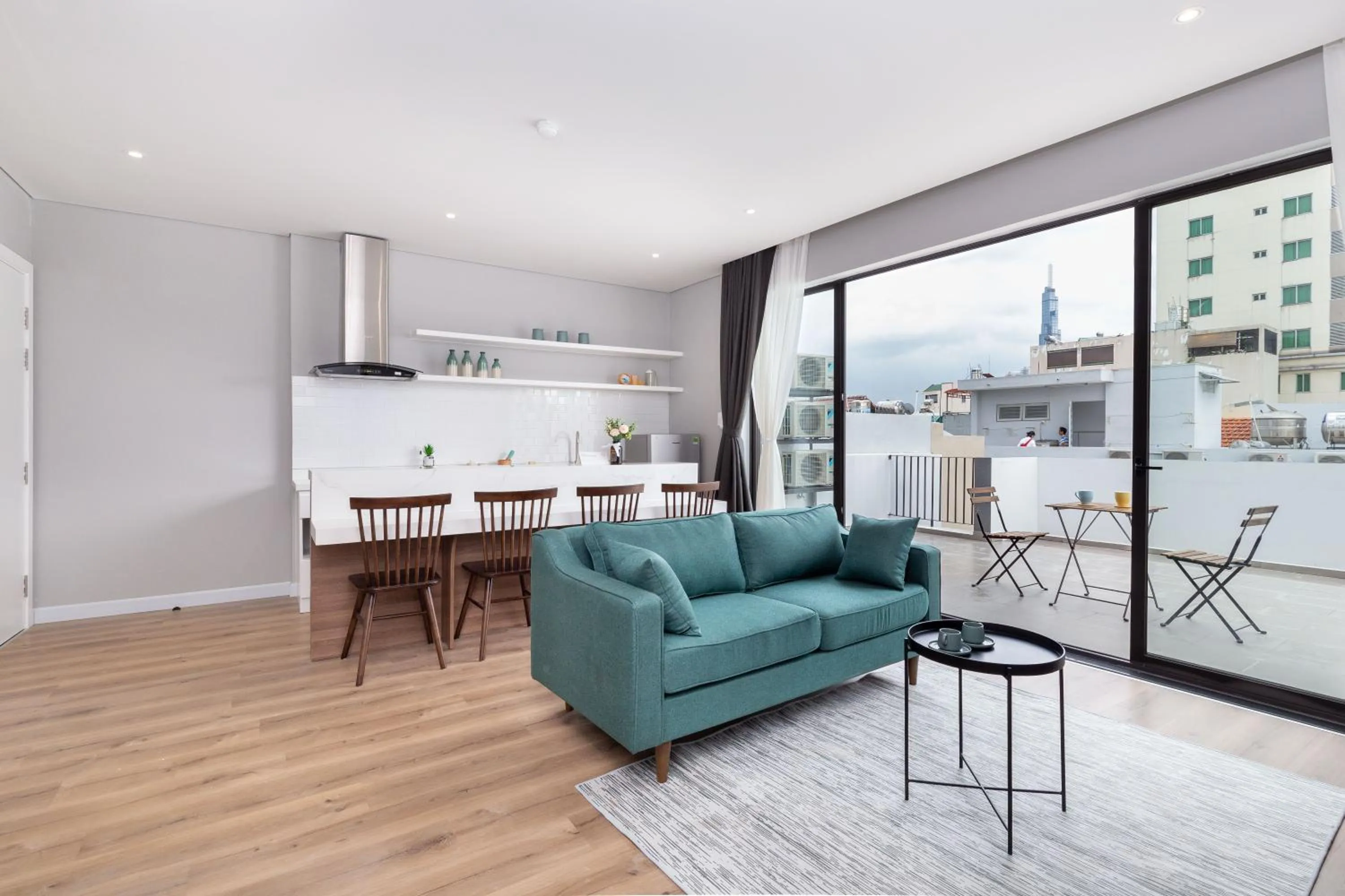 Living room in Cozrum Homes - Premier Residence