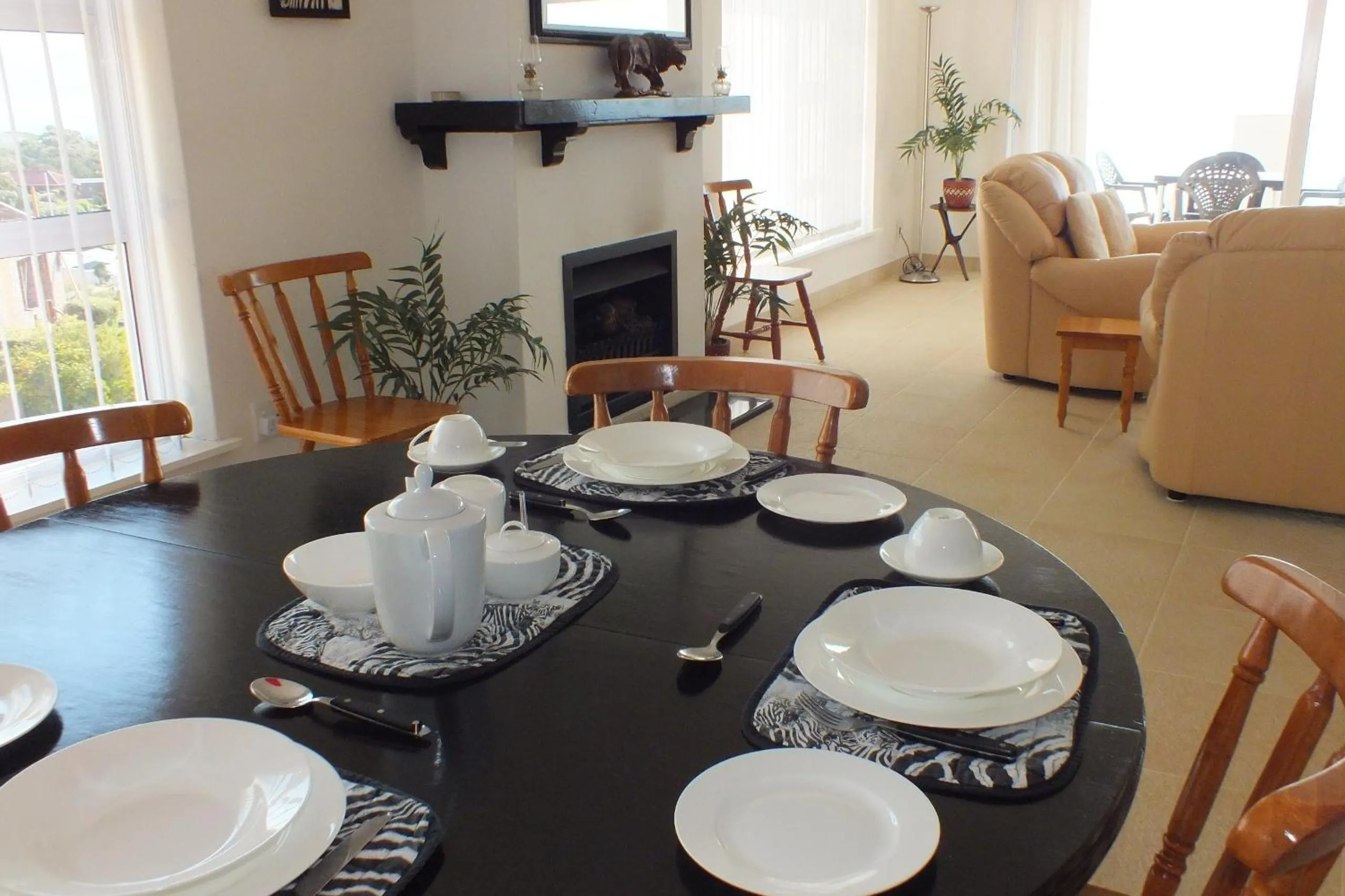 Dining area in Penguinden - load-shedding free