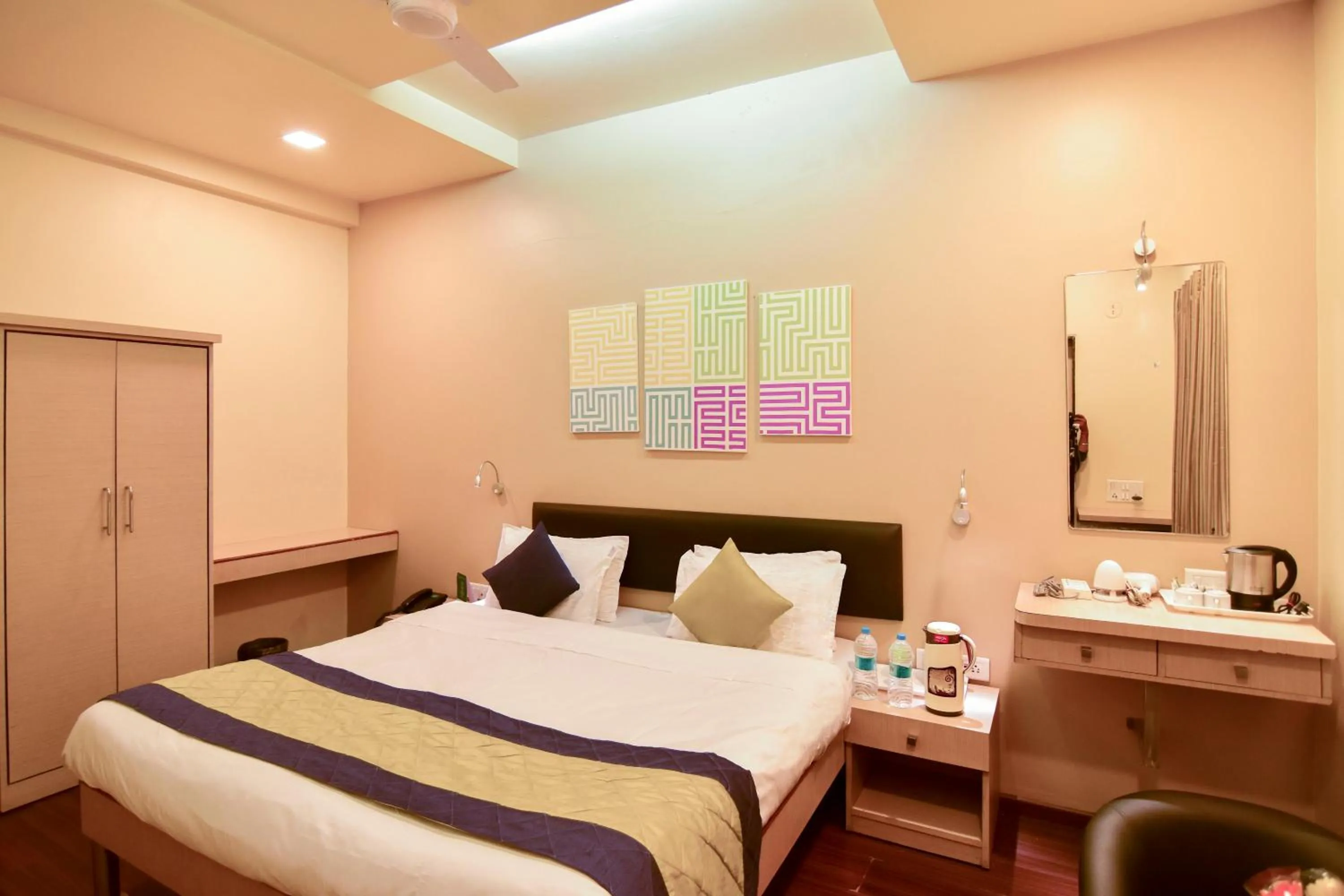 View (from property/room), Bed in MY Bizz Hotel Sapna