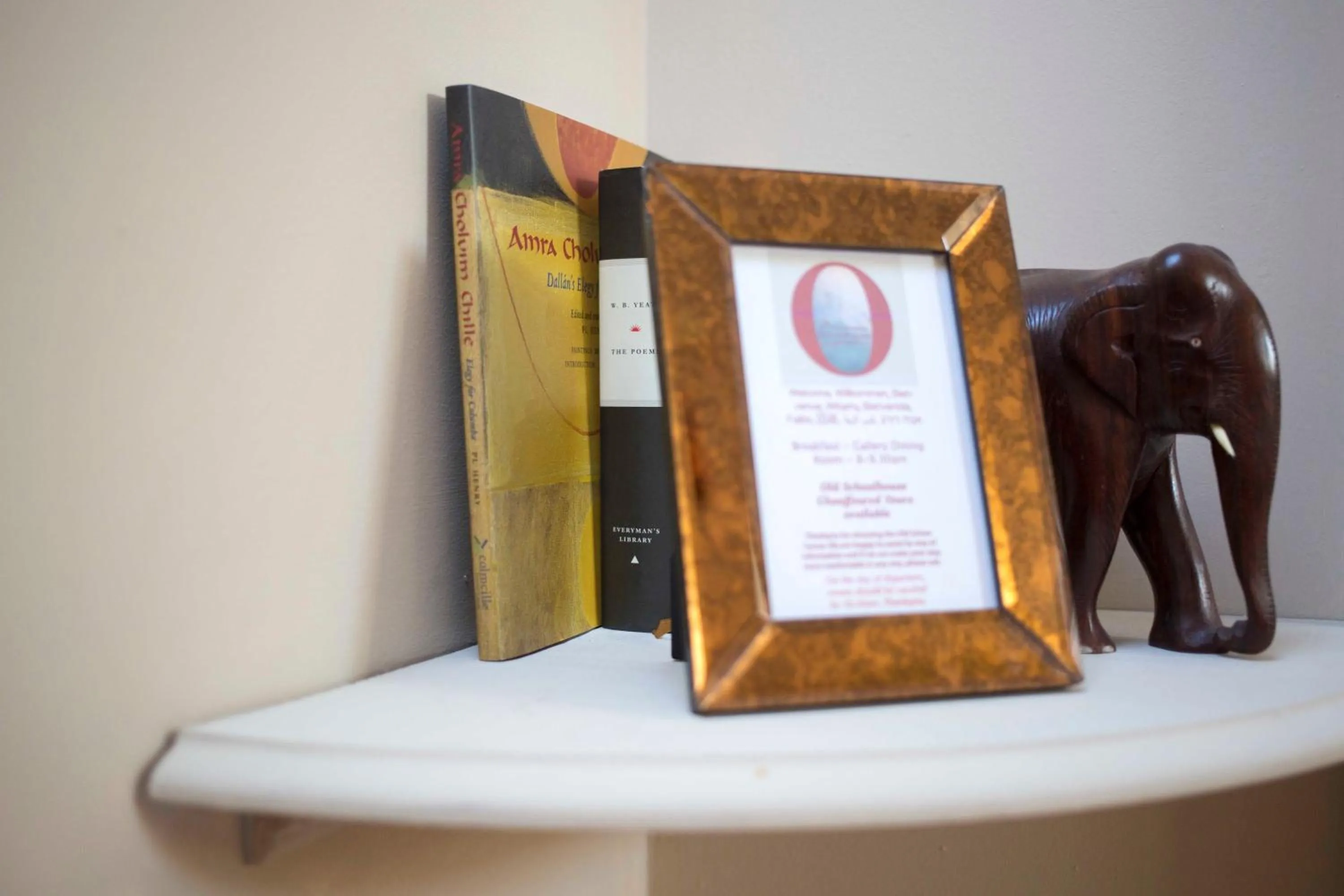 Decorative detail in Old Schoolhouse B and B