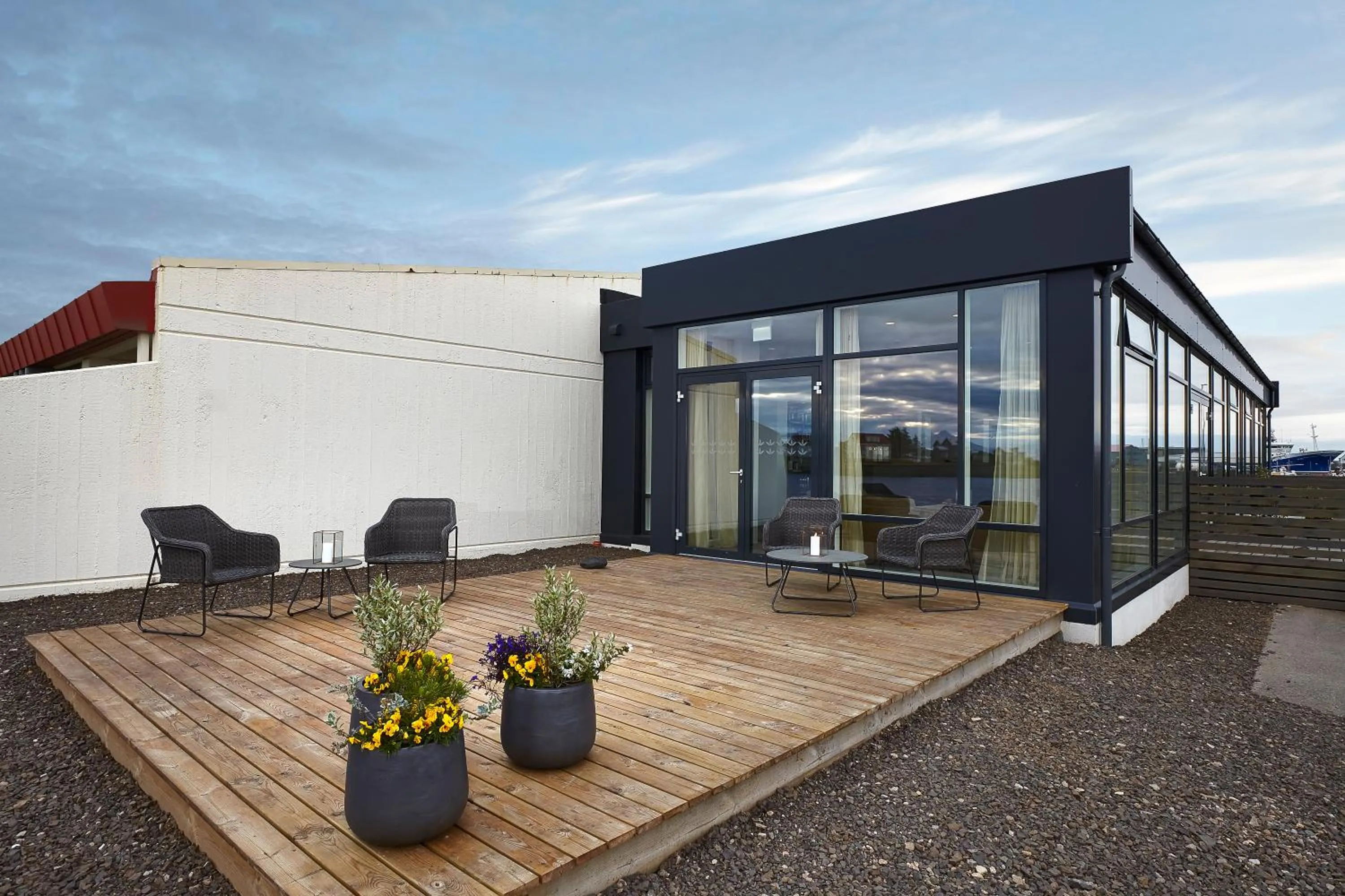 Balcony/Terrace in Höfn - Berjaya Iceland Hotels