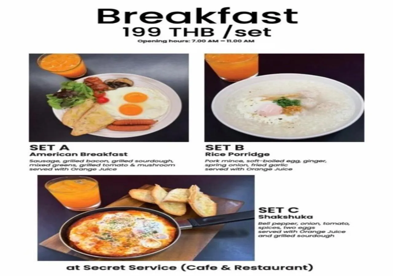 Breakfast in 42Grand Residence