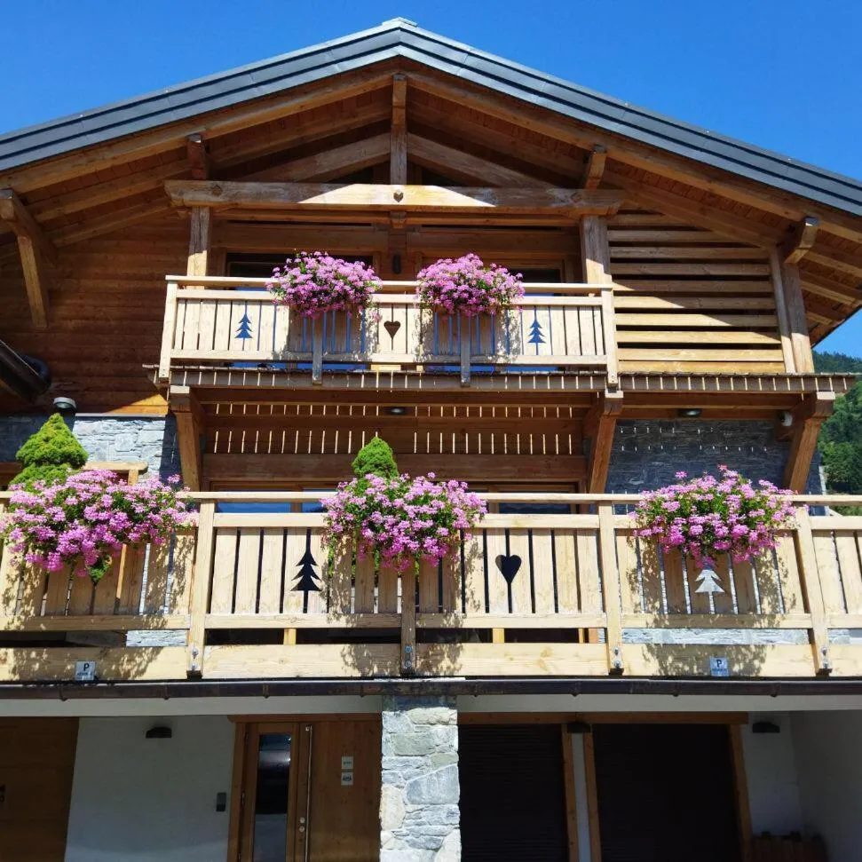 Balcony/Terrace in Les Chalets de La Griyotire