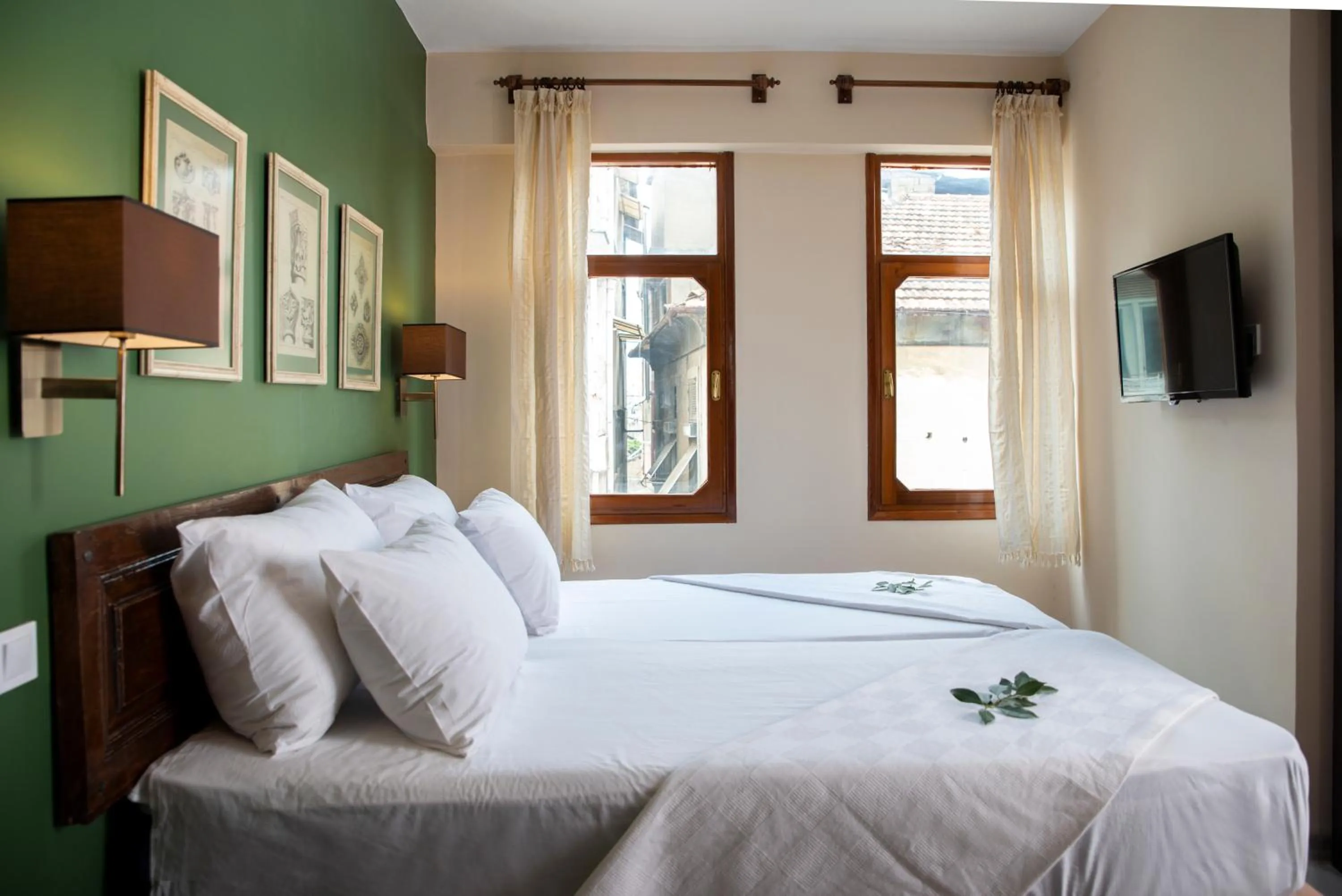 Bed in LUWİ ANTAKYA BOUTİQUE HOTEL