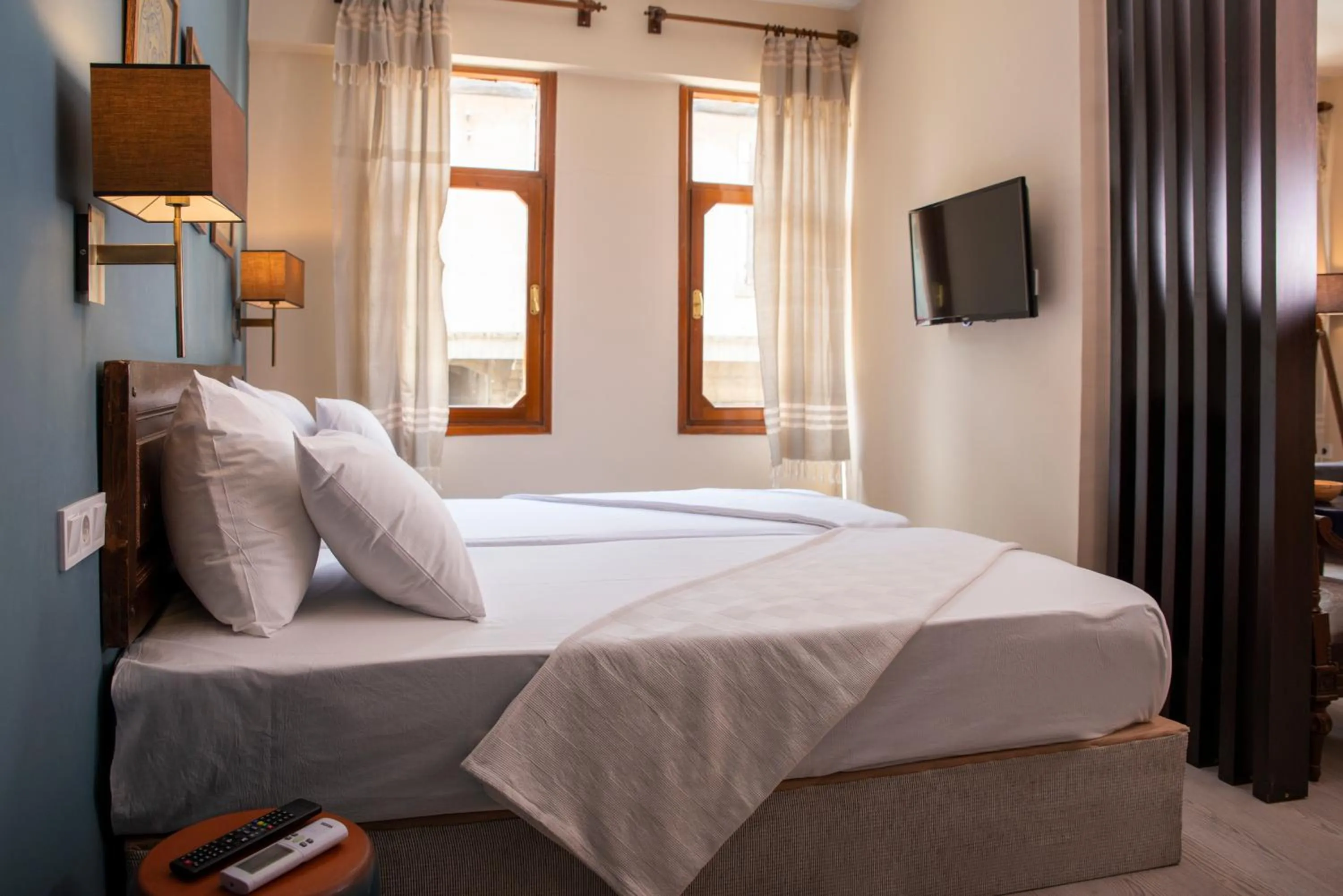 Bed in LUWİ ANTAKYA BOUTİQUE HOTEL
