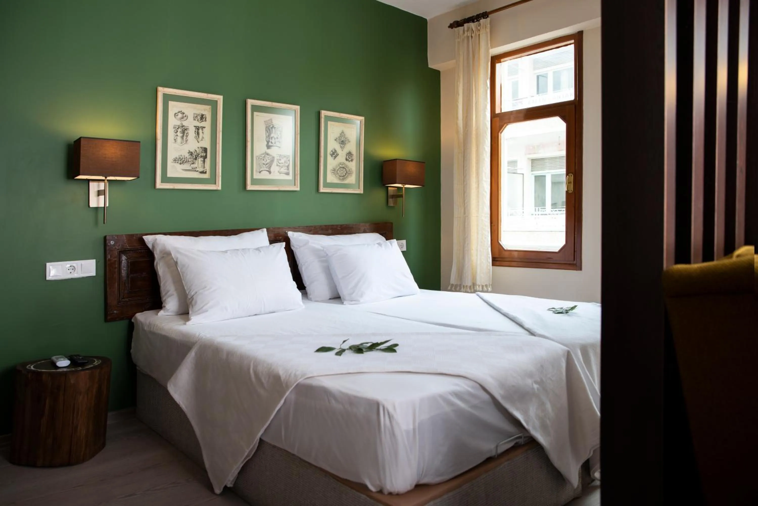Bed in LUWİ ANTAKYA BOUTİQUE HOTEL