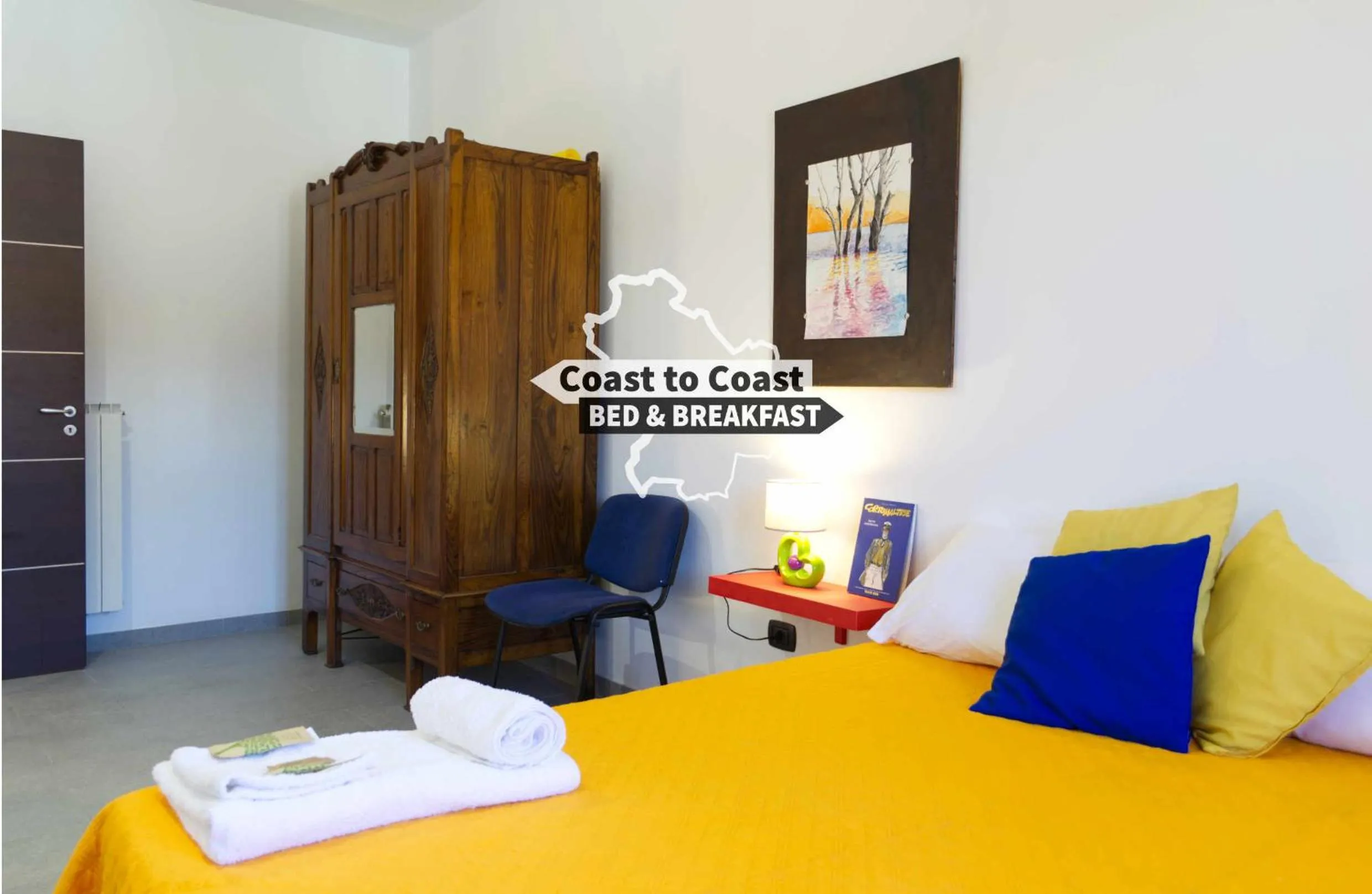 Bed in B&B Coast to Coast