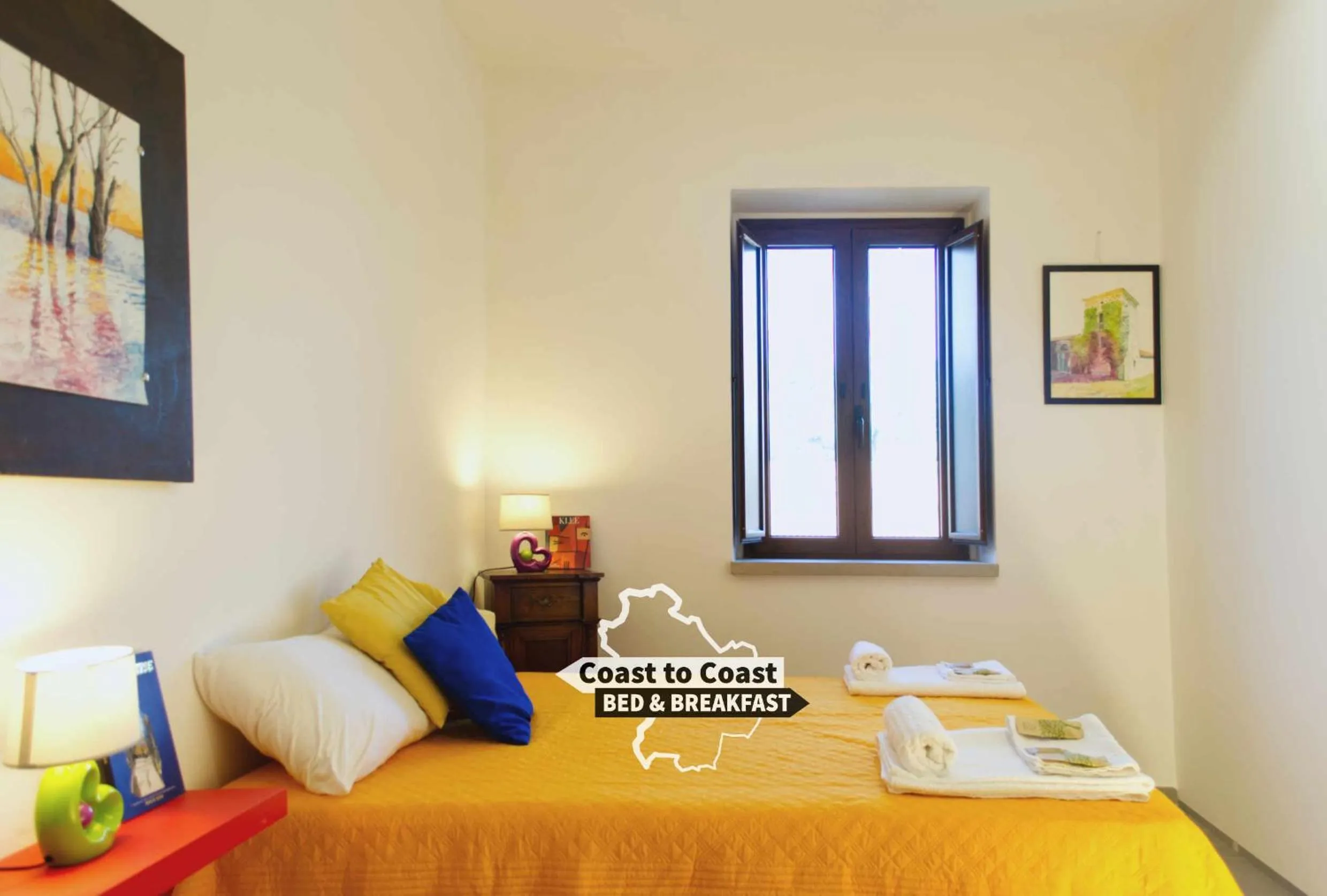 Bed in B&B Coast to Coast