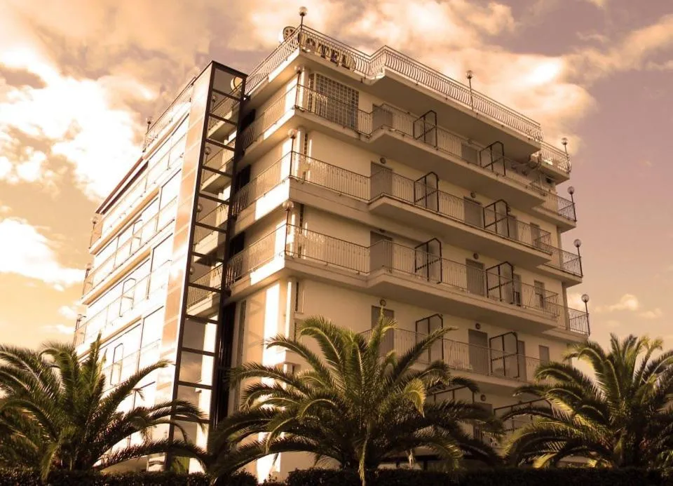 Property building in Hotel Villa Truentum