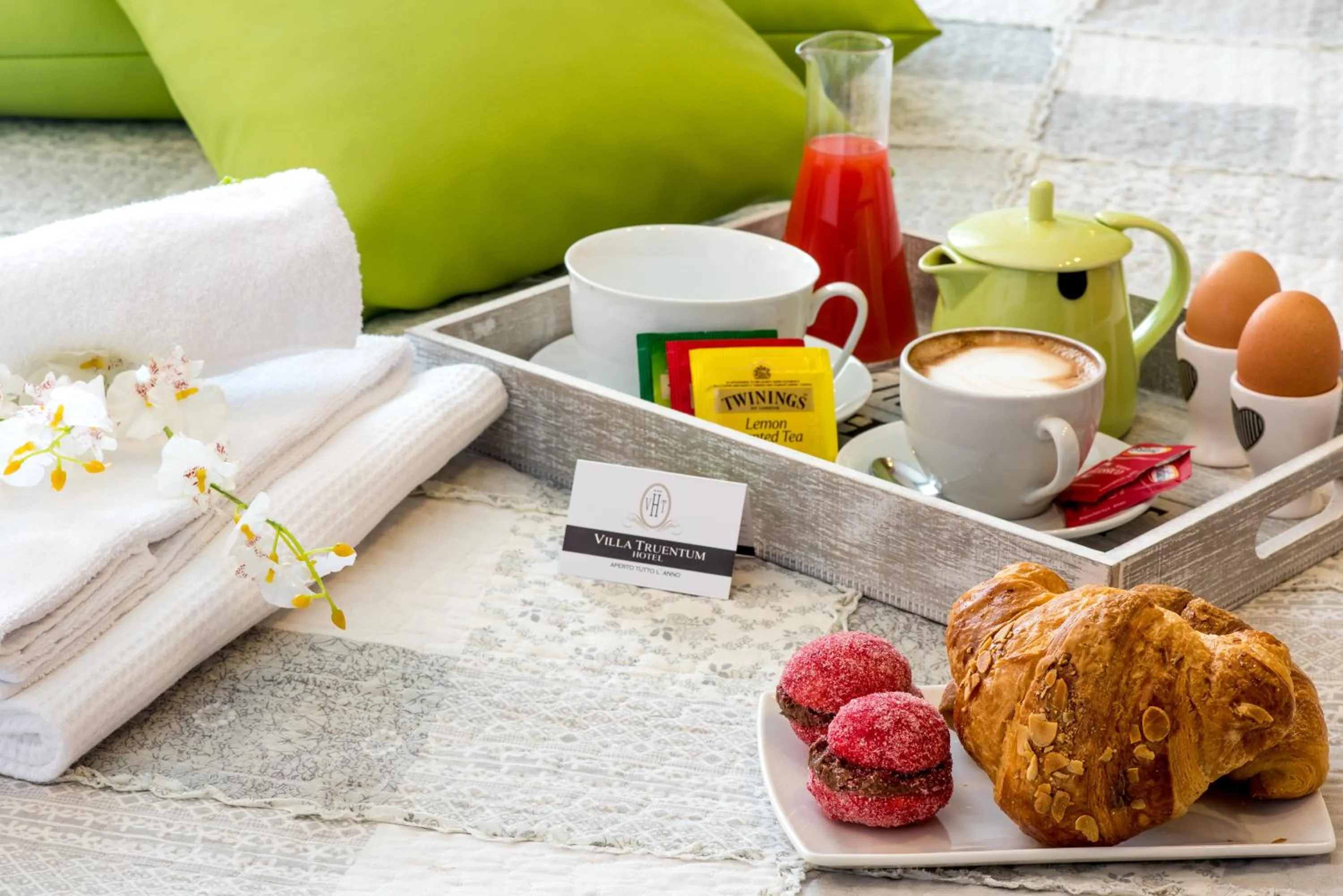 Food and drinks in Hotel Villa Truentum