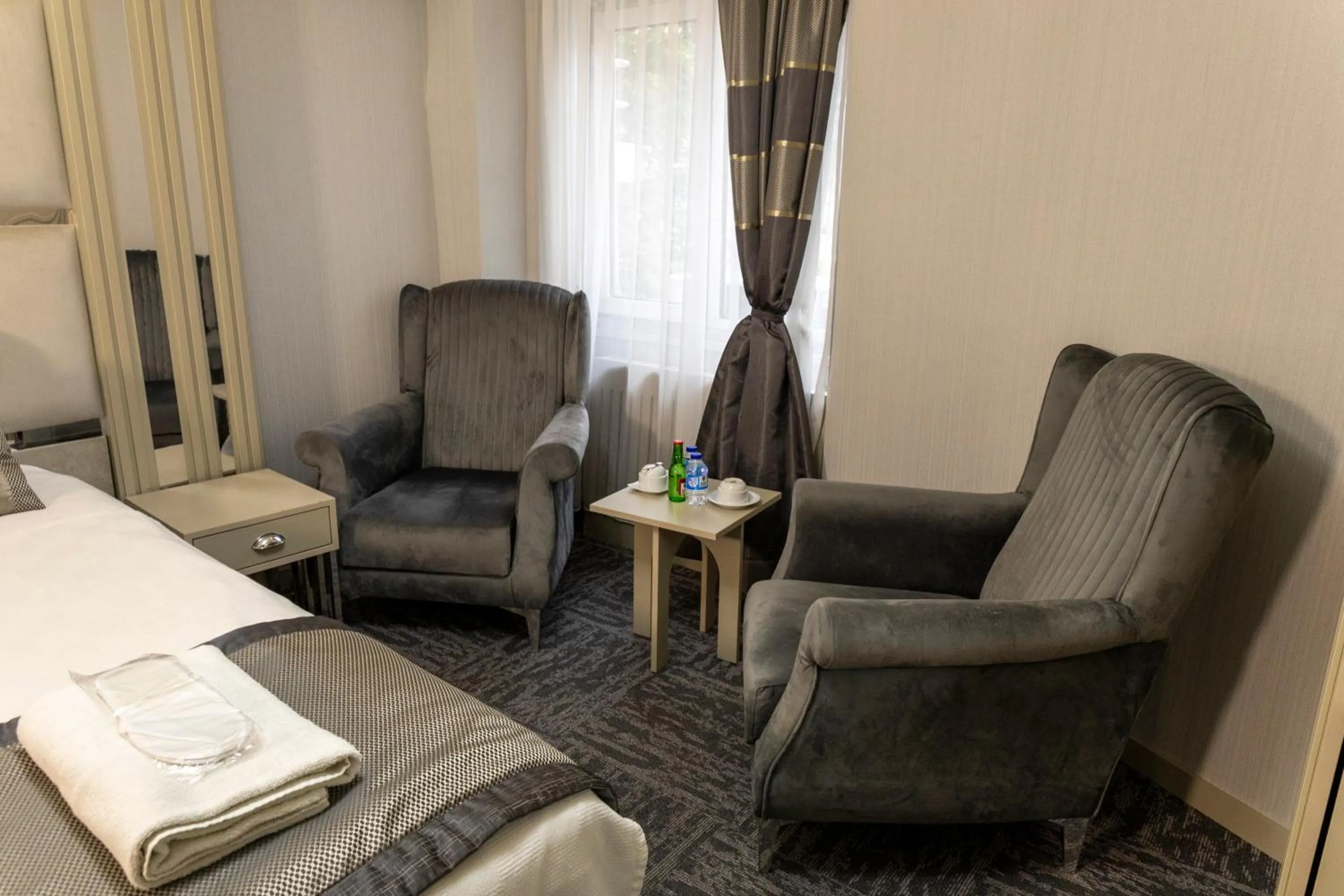 Seating area in Grand Heykel Hotel