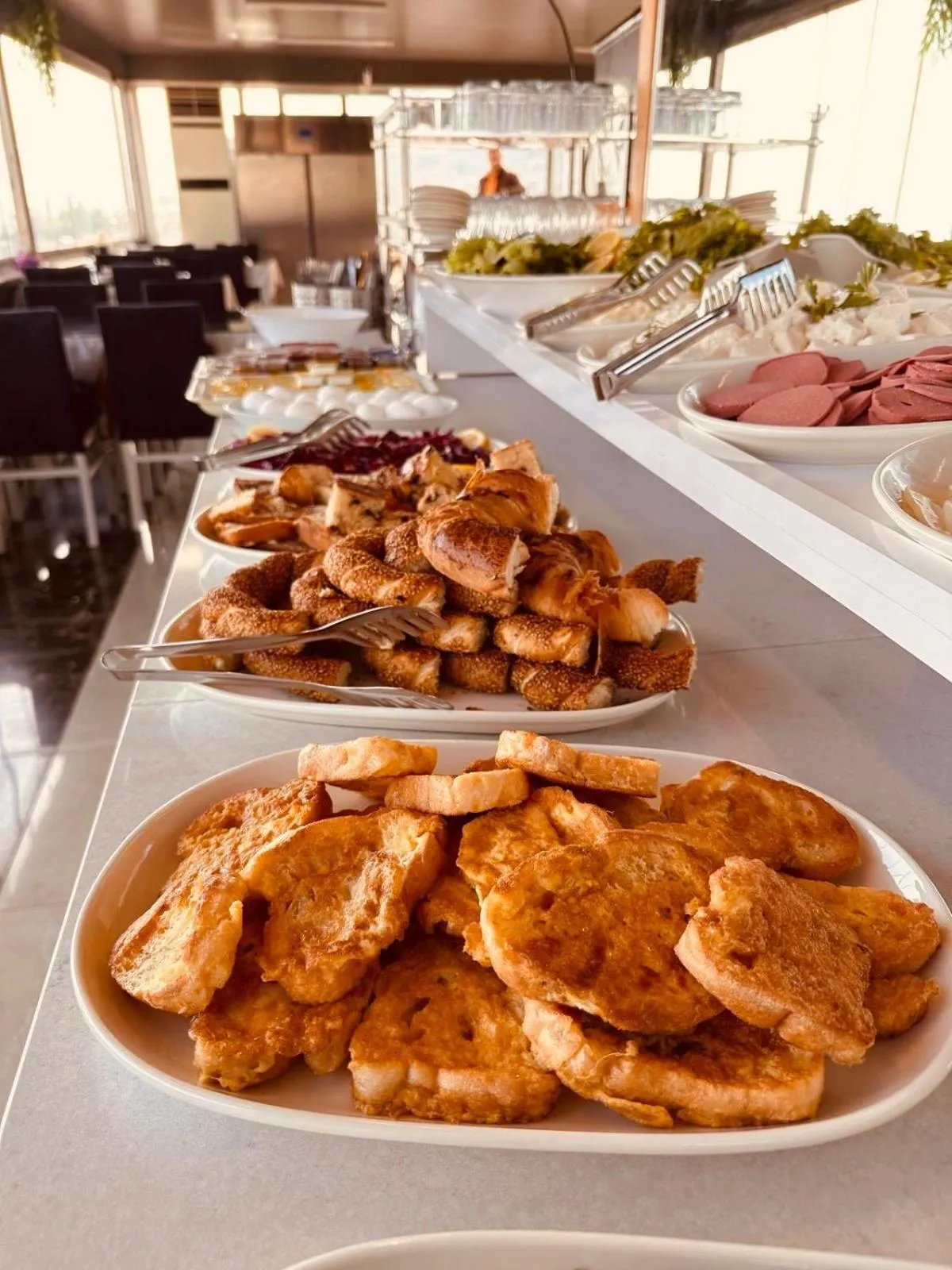 Buffet breakfast in Grand Heykel Hotel