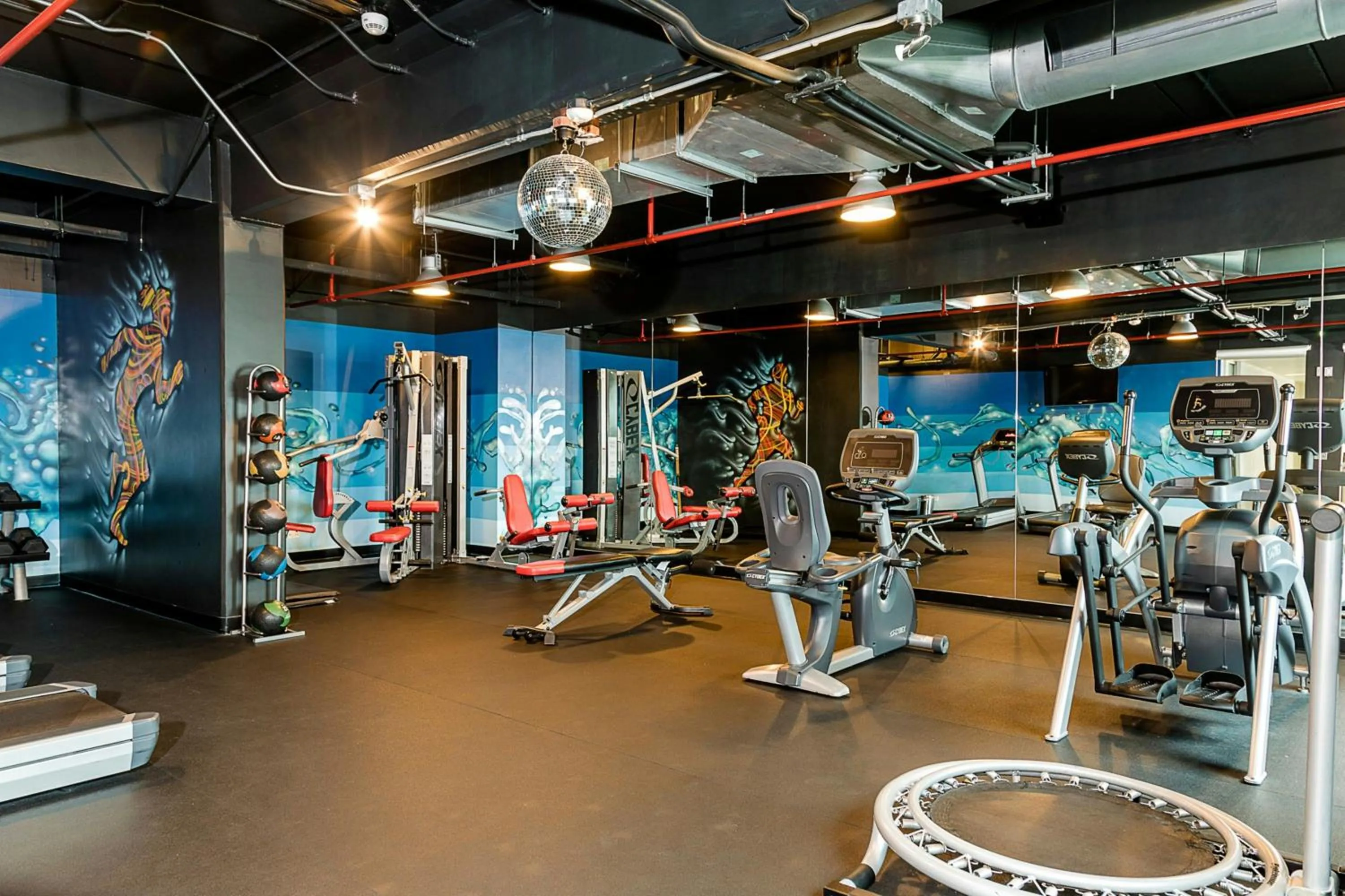 Fitness centre/facilities in D Sabana Hotel San José