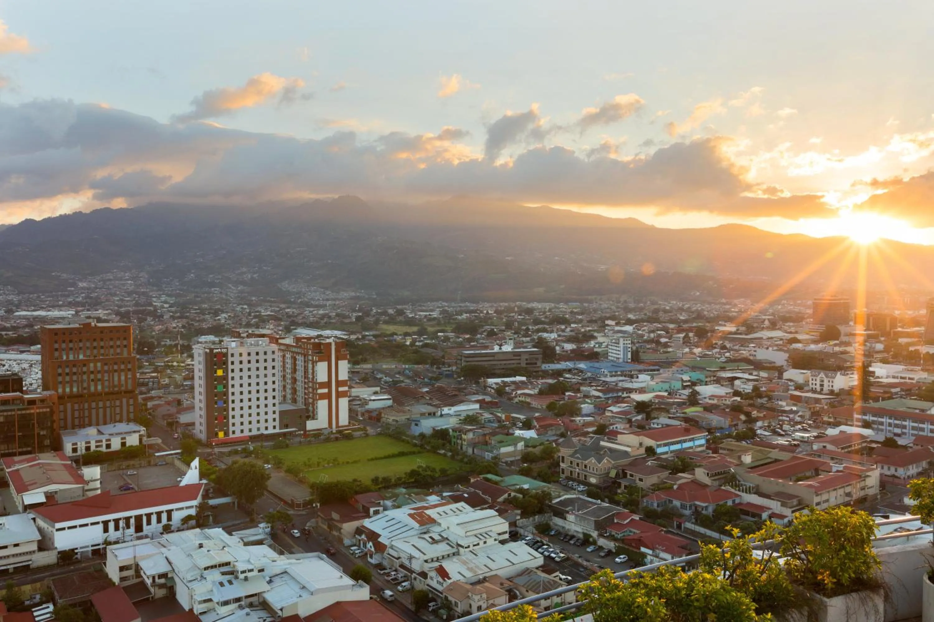 Bird's eye view in D Sabana Hotel San José