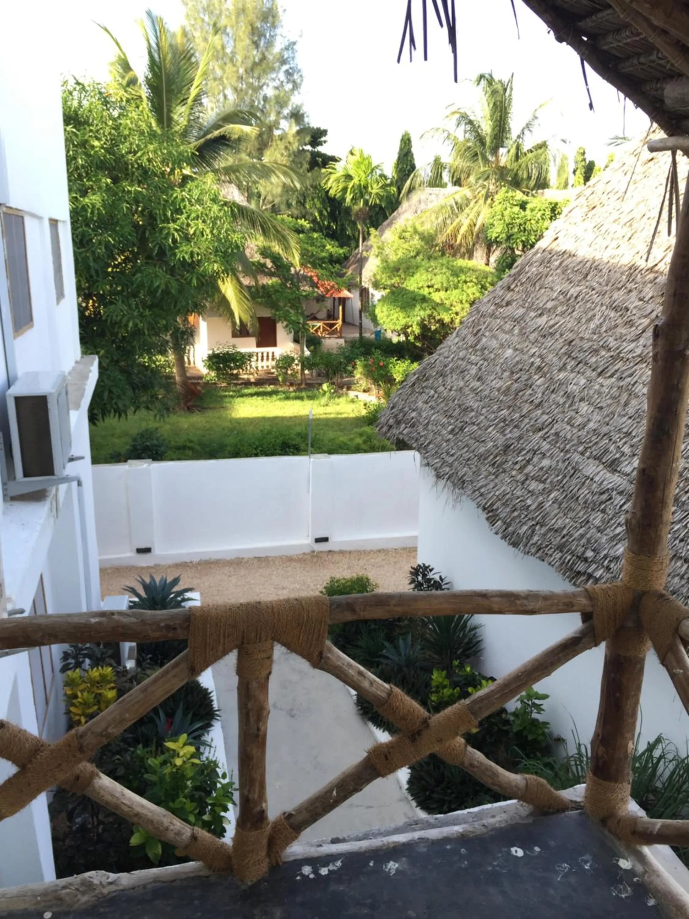 Garden view in Nungwi Getaway